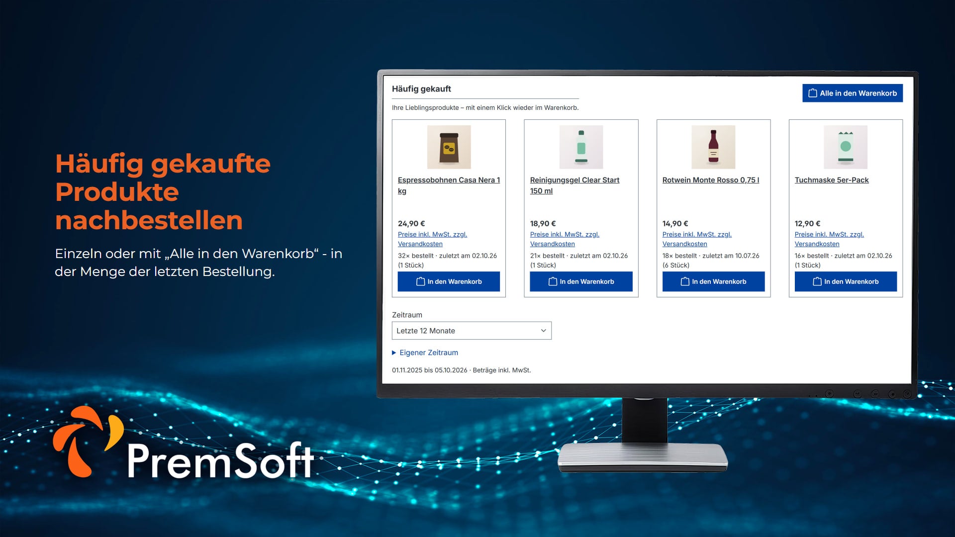 PremsCustomerAccountDashboard
