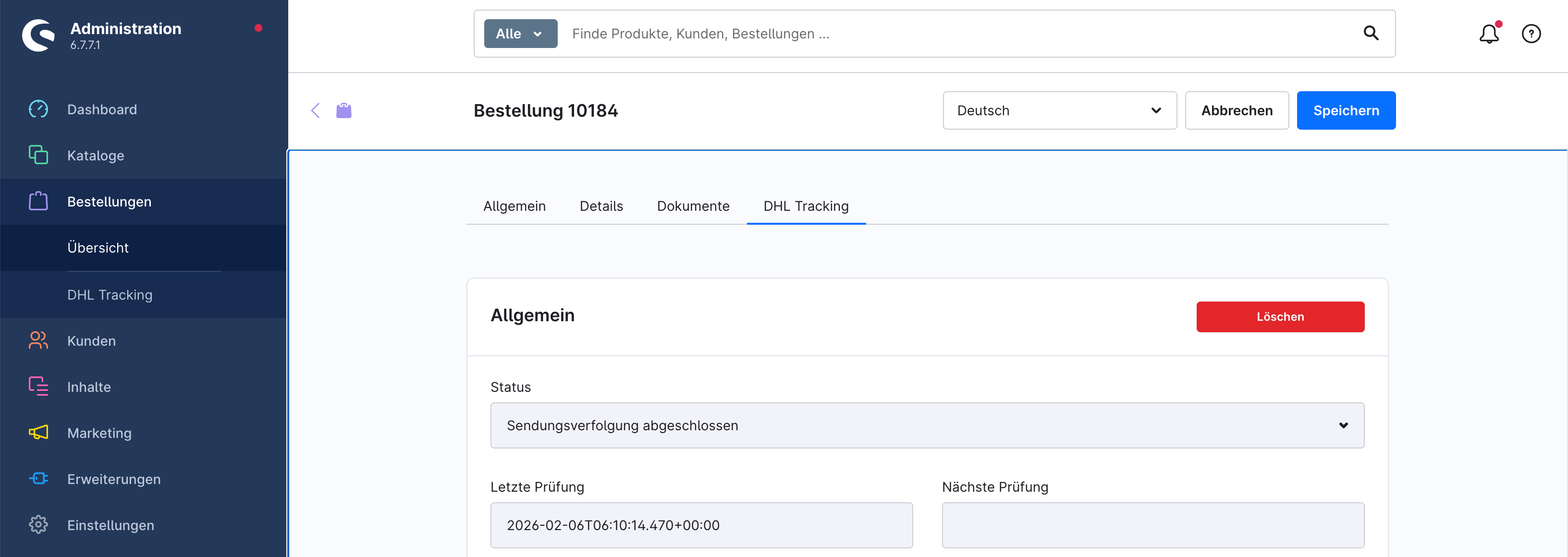 DvsnDhlTracking