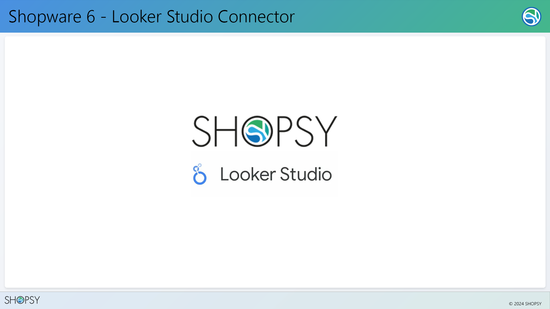 ShopsyLookerStudio