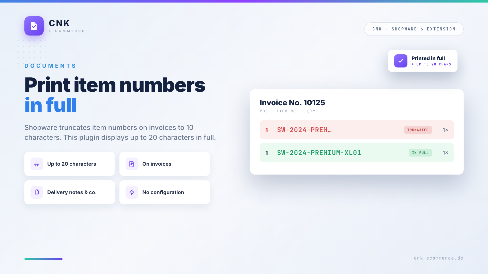WeloPlatformProductNumberLength