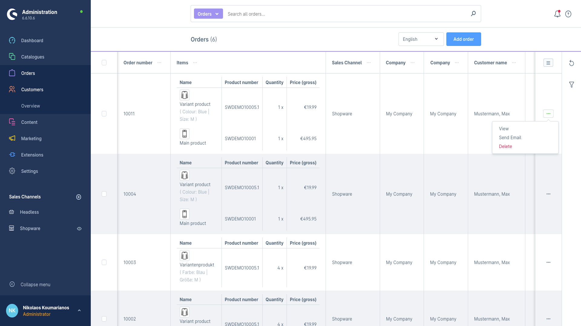 MageVisionEmailCustomers