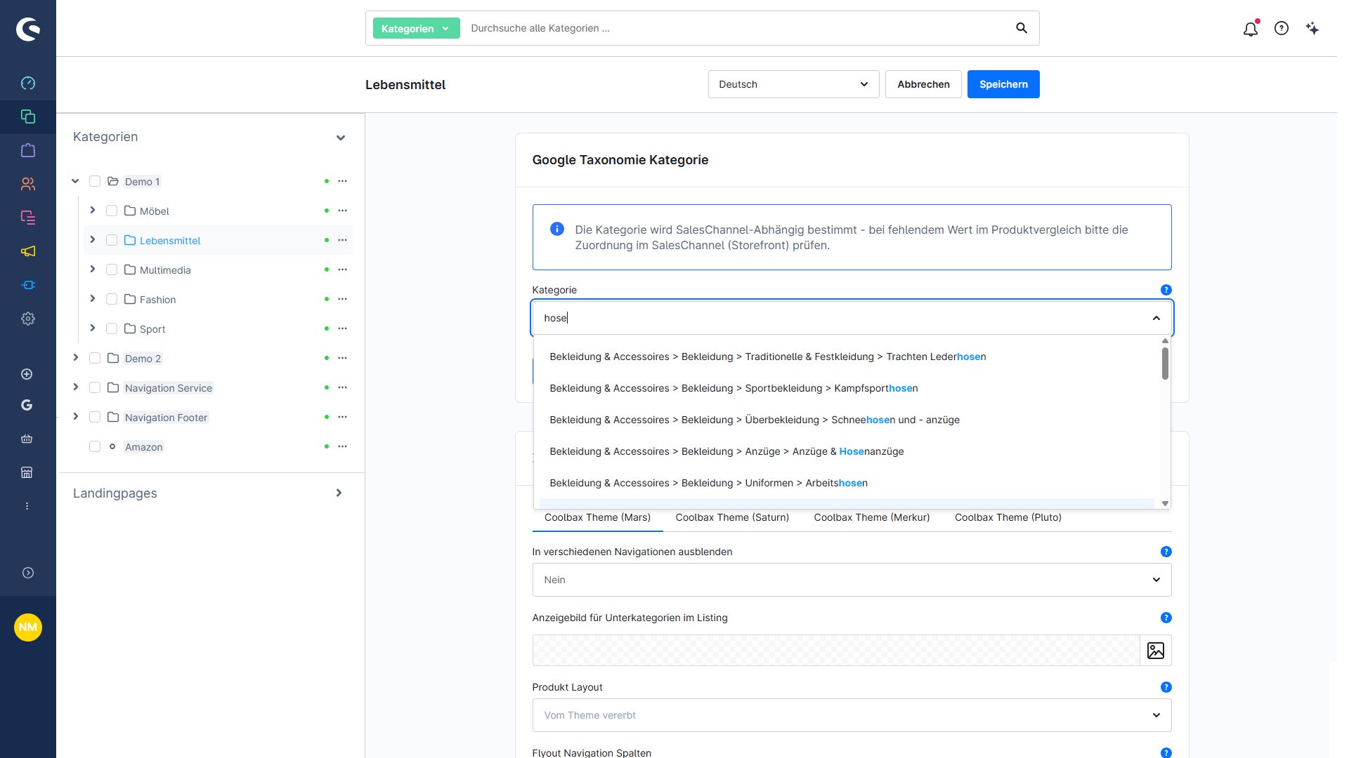 CbaxModulGoogleTaxonomie