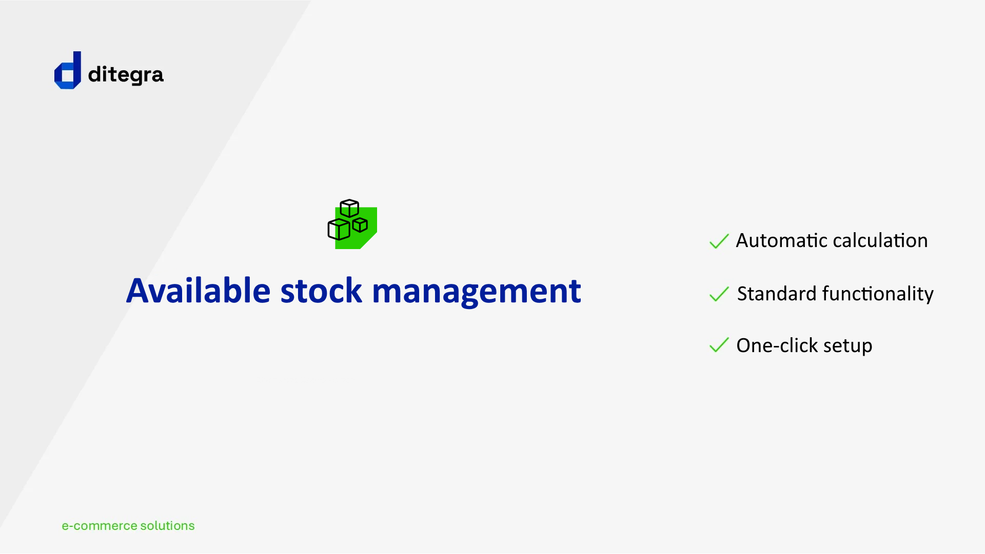 DigaAvailableStockManagement
