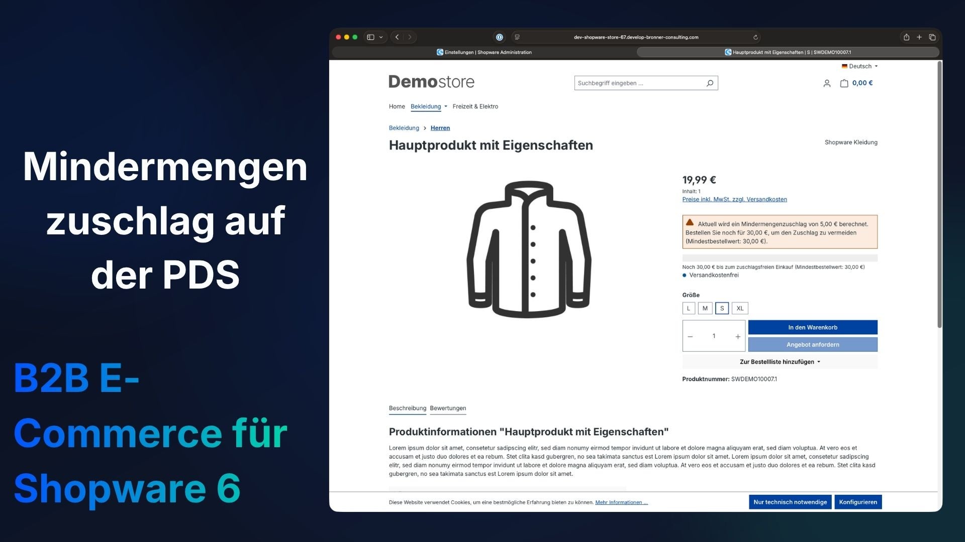 BronnMinimumQuantitySurcharge