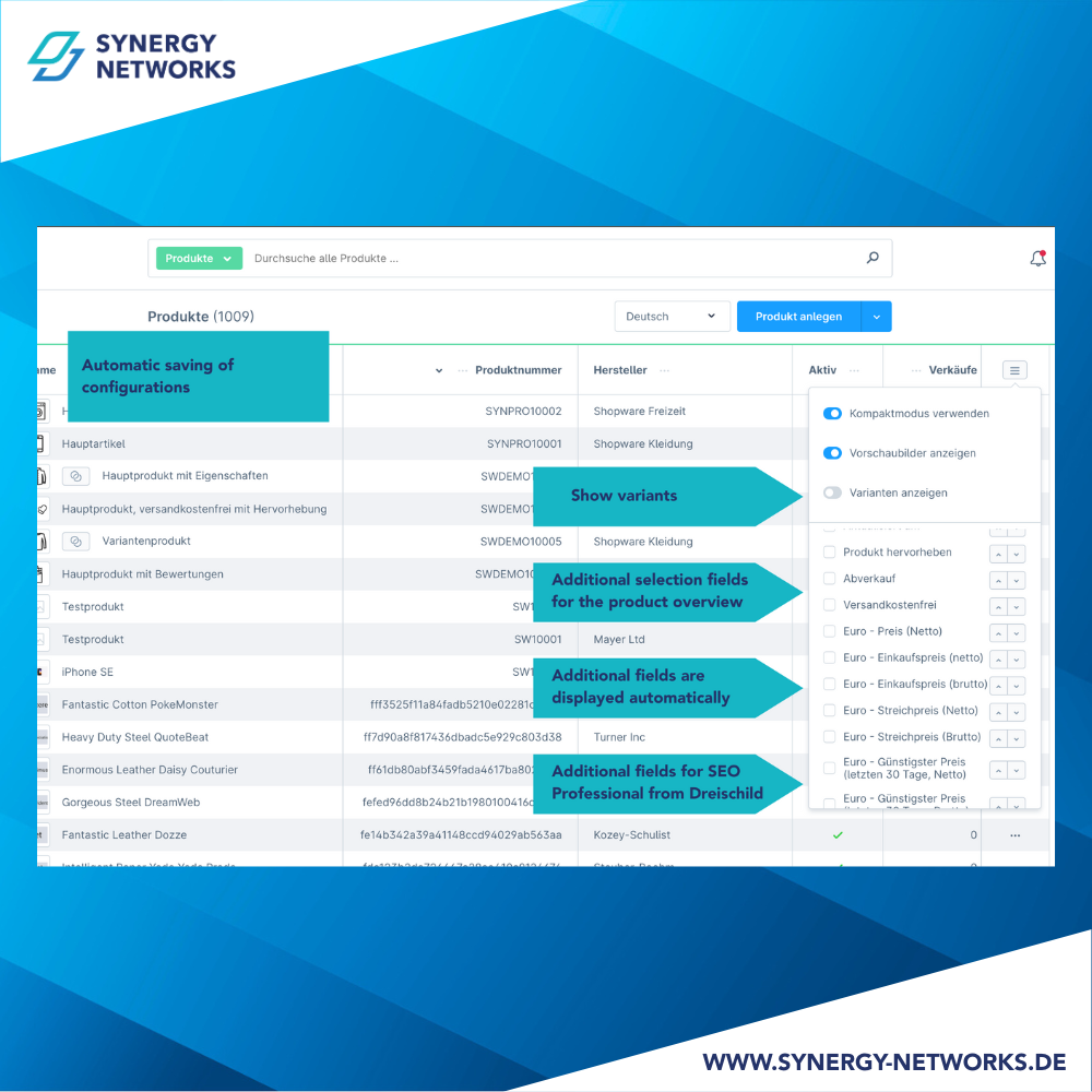 SynProductCataloguePro