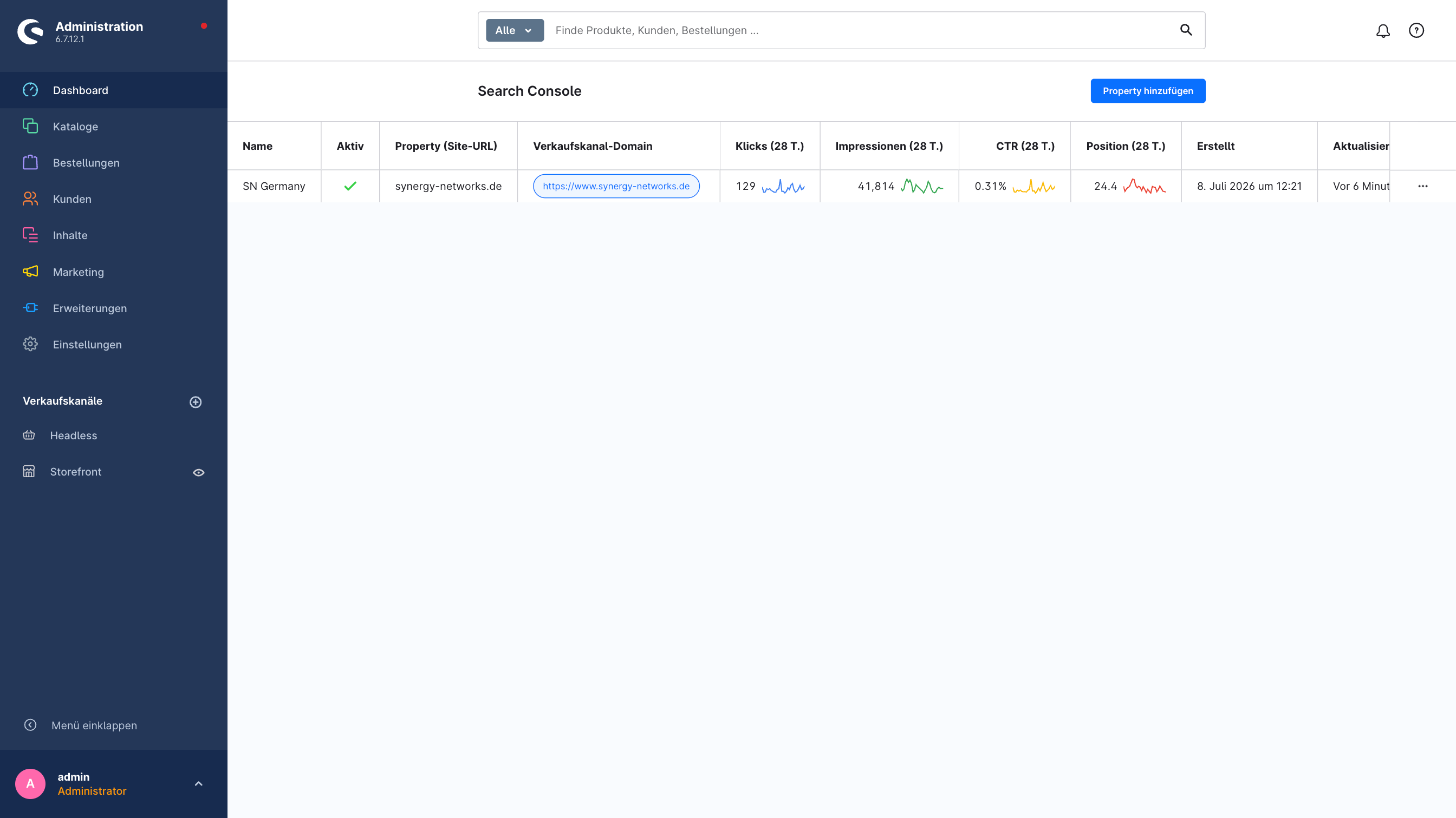 SynGoogleSearchConsole