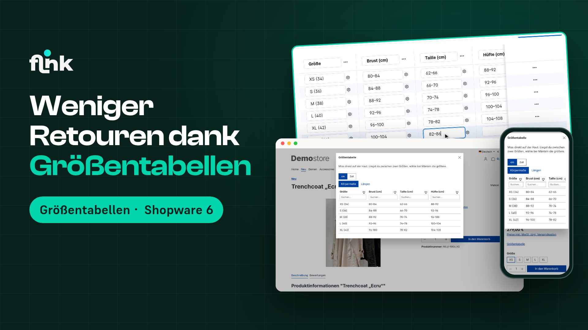 FlinkSizeCharts