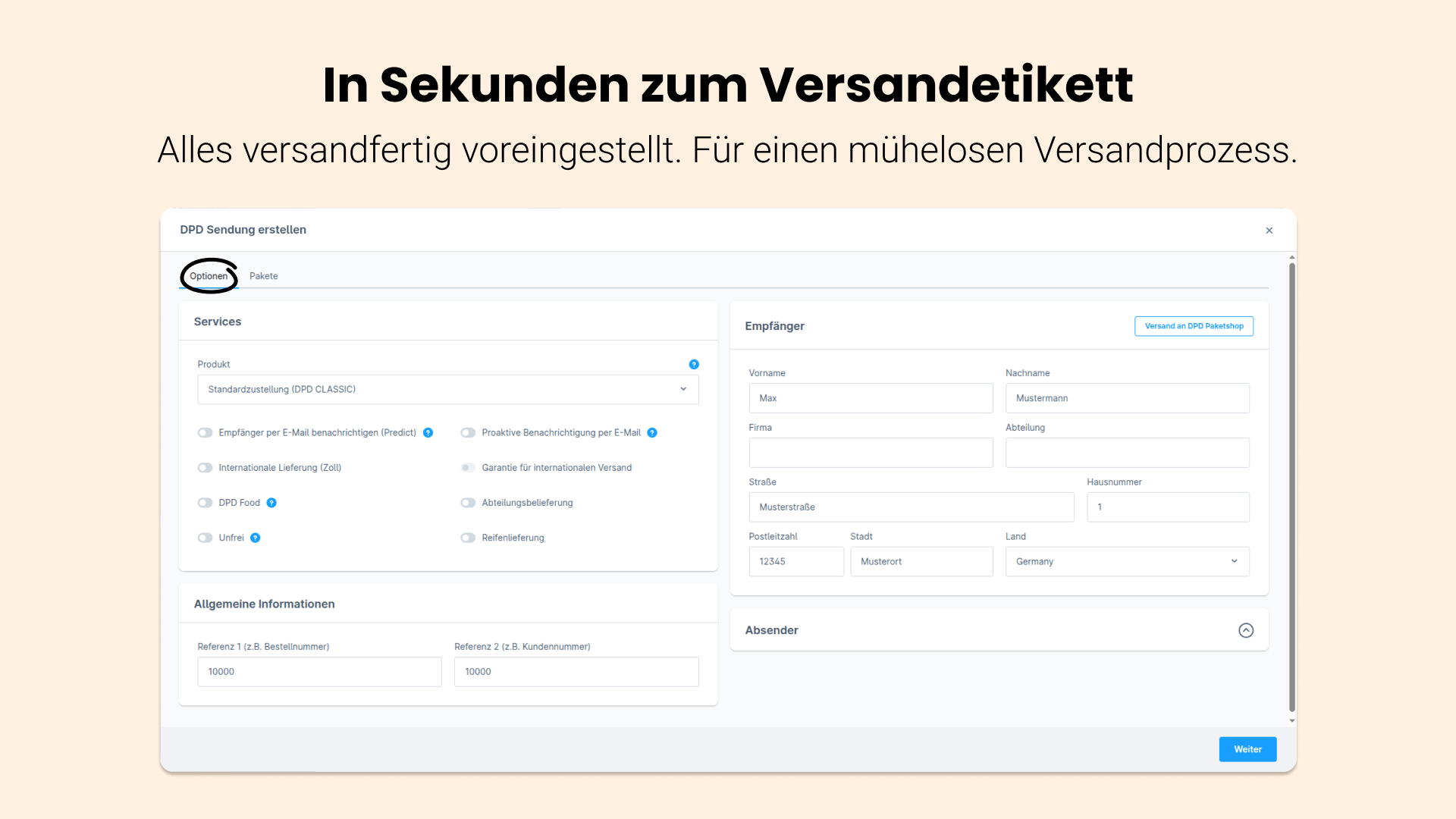 ApplifactionDpdShipping