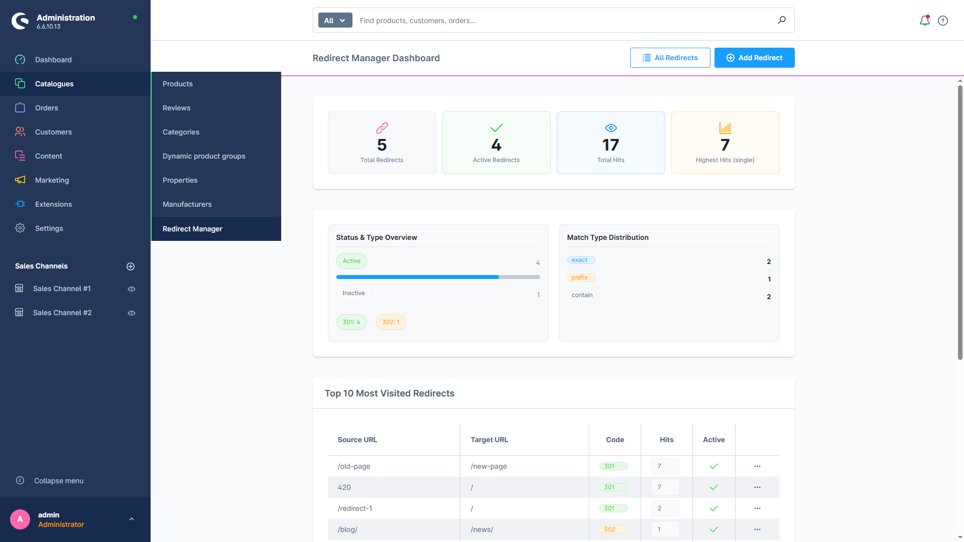 WeedesignRedirectManager
