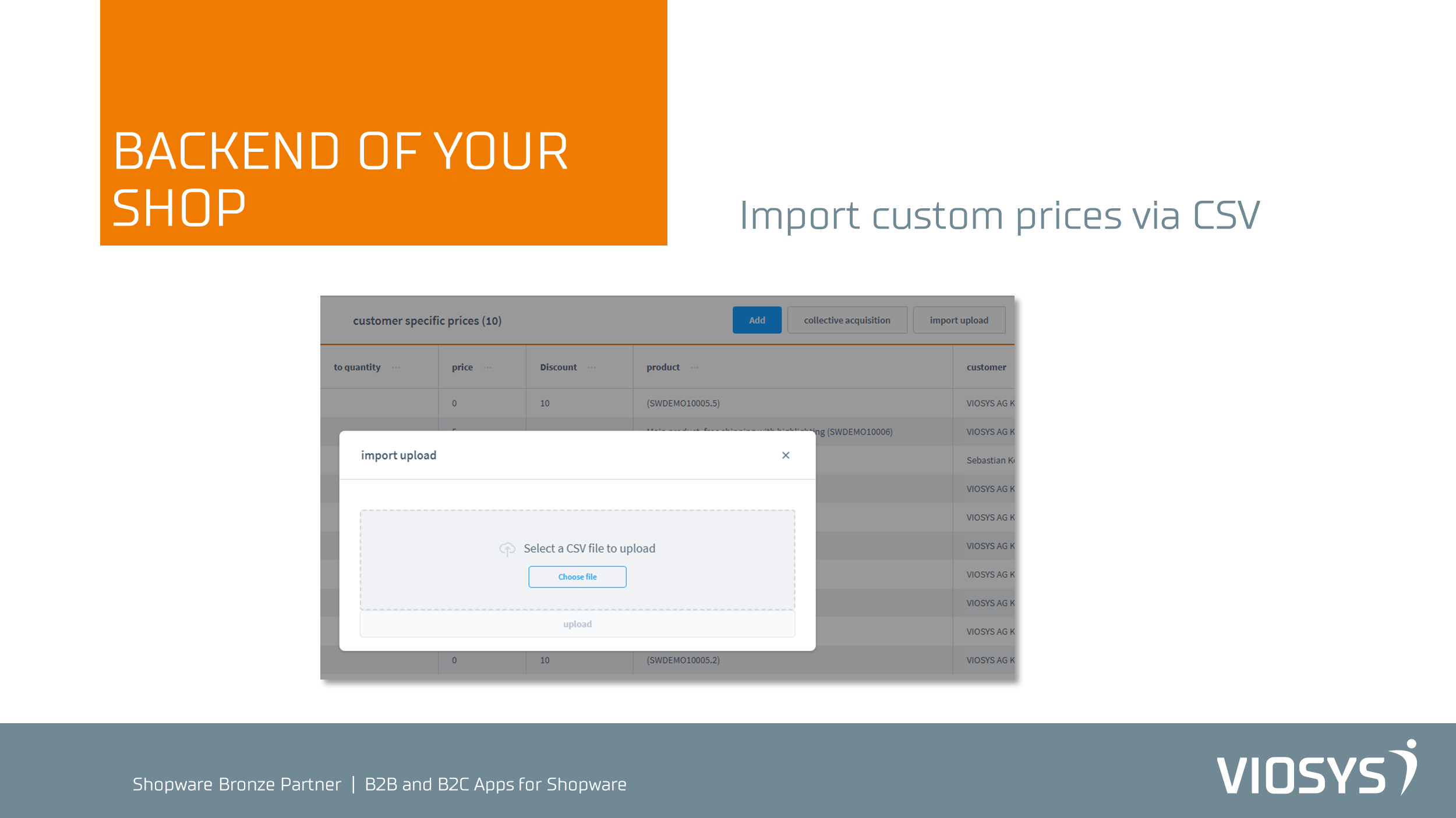 VioCustomerPrice VioCustomerPrice