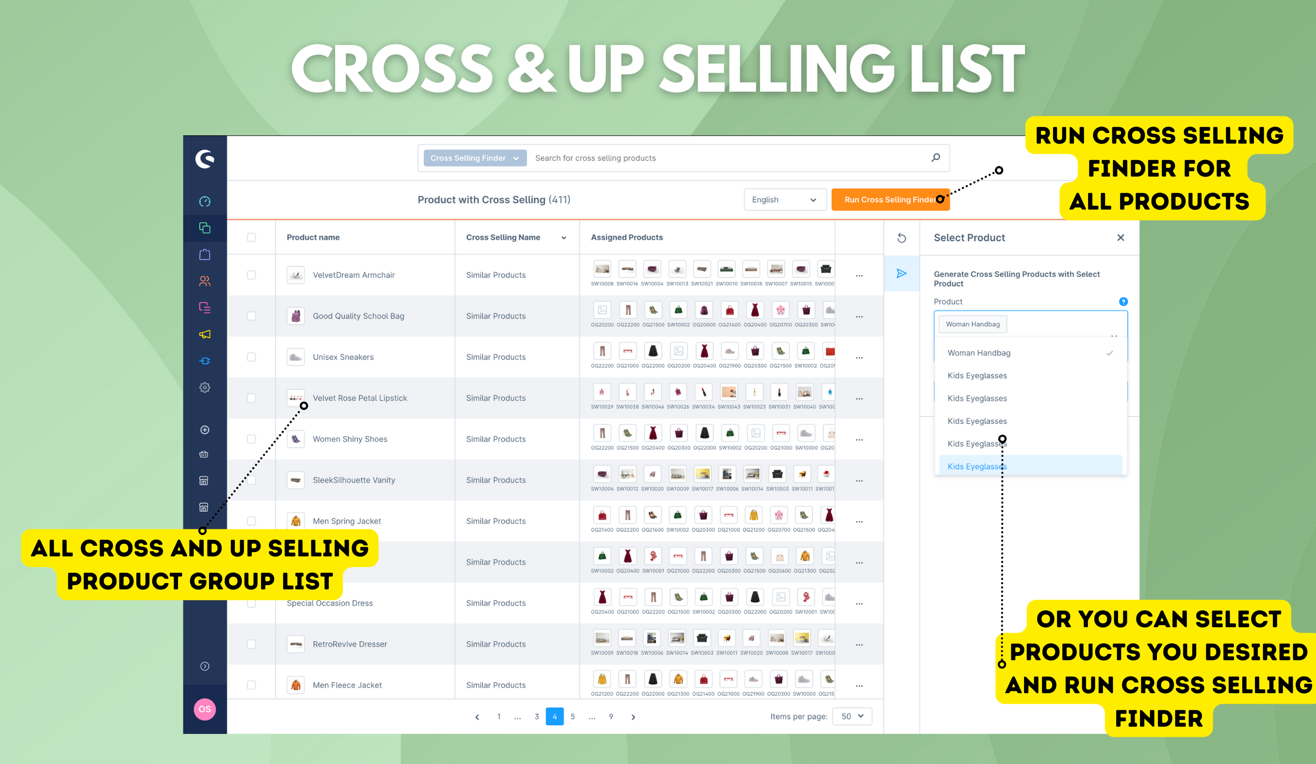 OngranoCrossSellingFinder