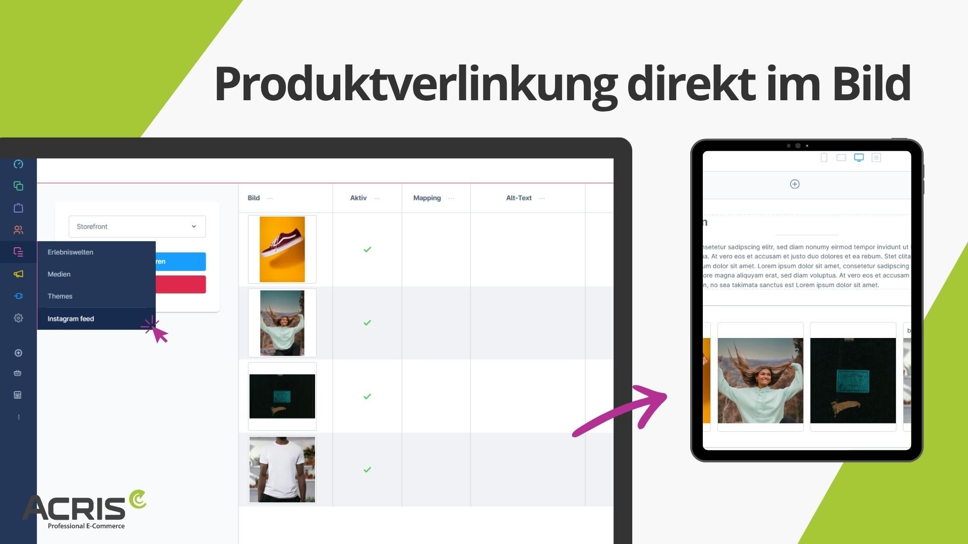 ProxaShoppableInstagramFeedSW6