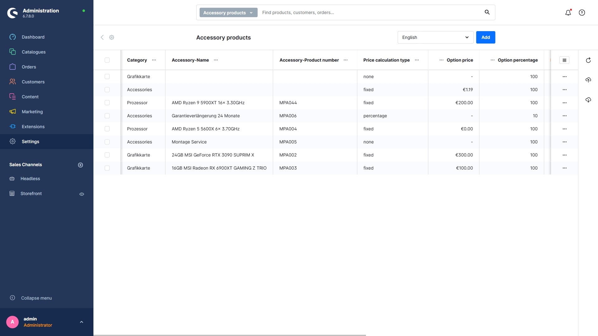 MoorlProductAccessories