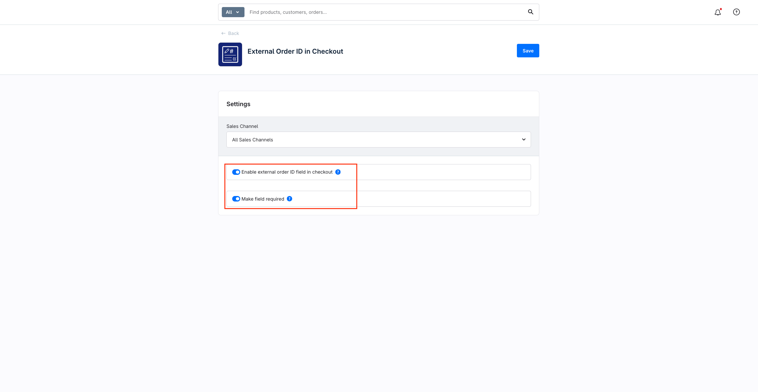 BdwExternalOrderId
