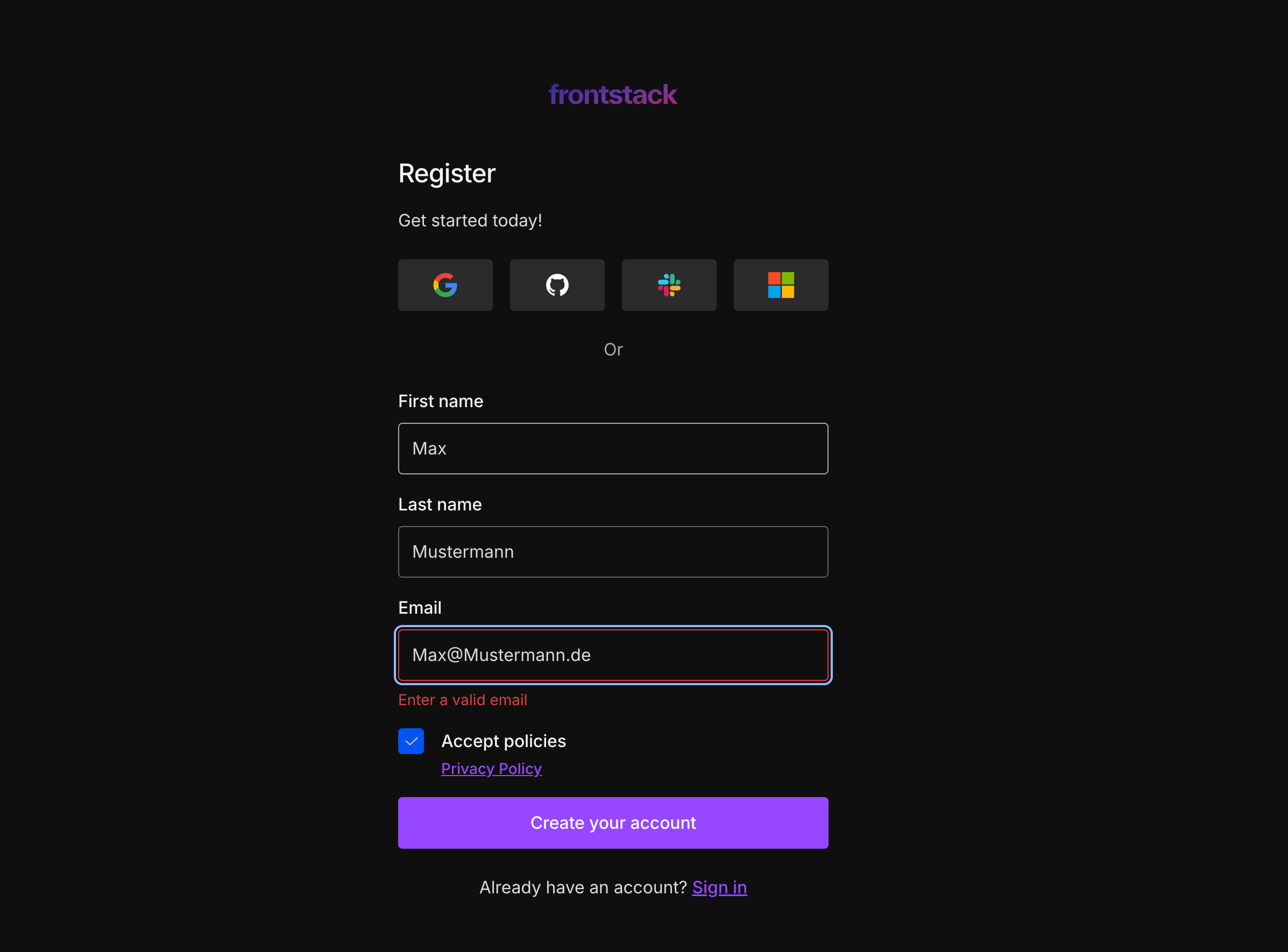 FrontstackSw6