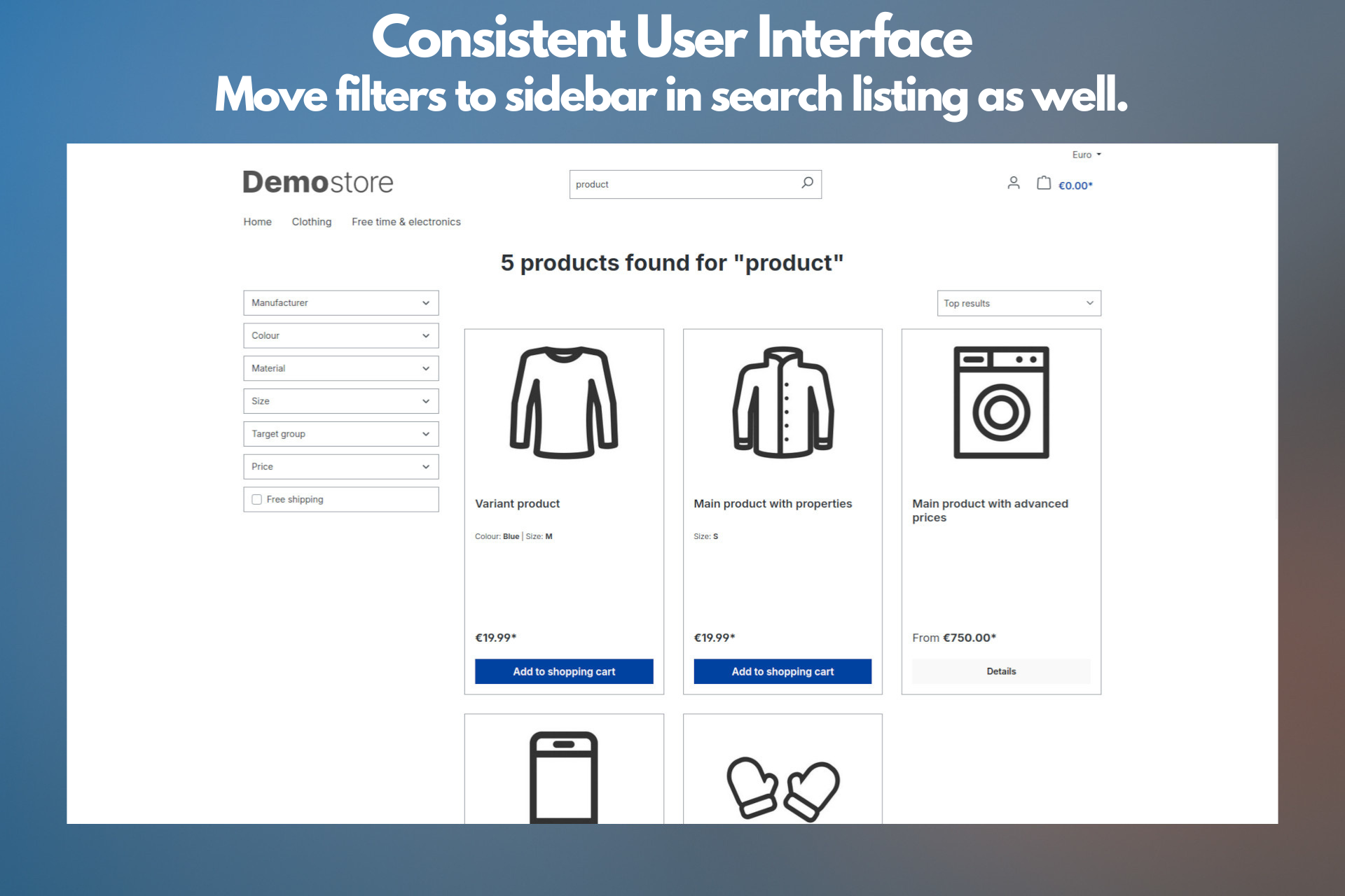 WebcuFilterToSidebar