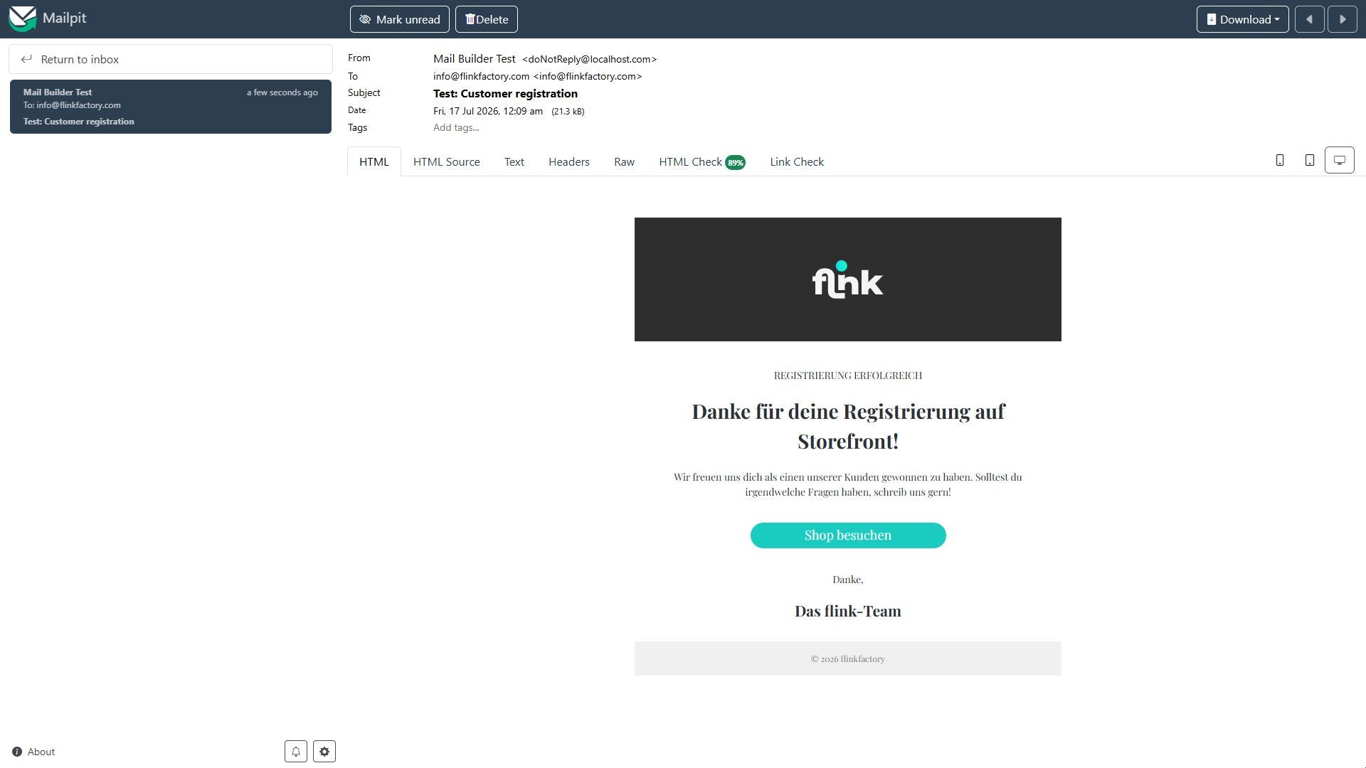 FlinkMailBuilder