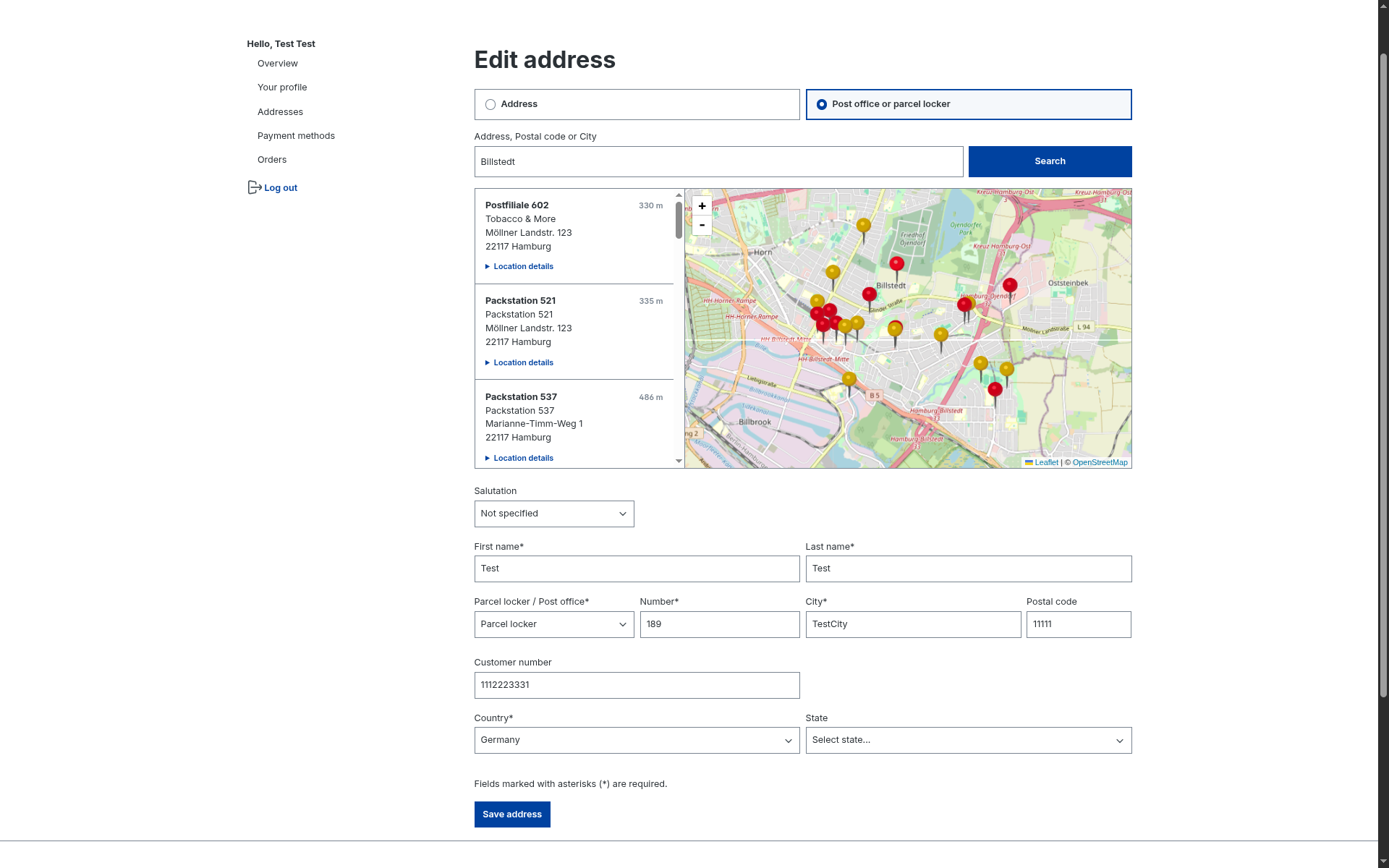 TidDHLLocationSearch