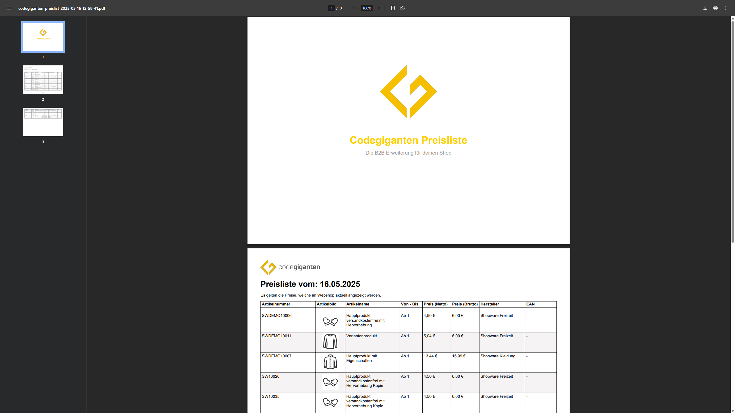 CogiPriceListPdf