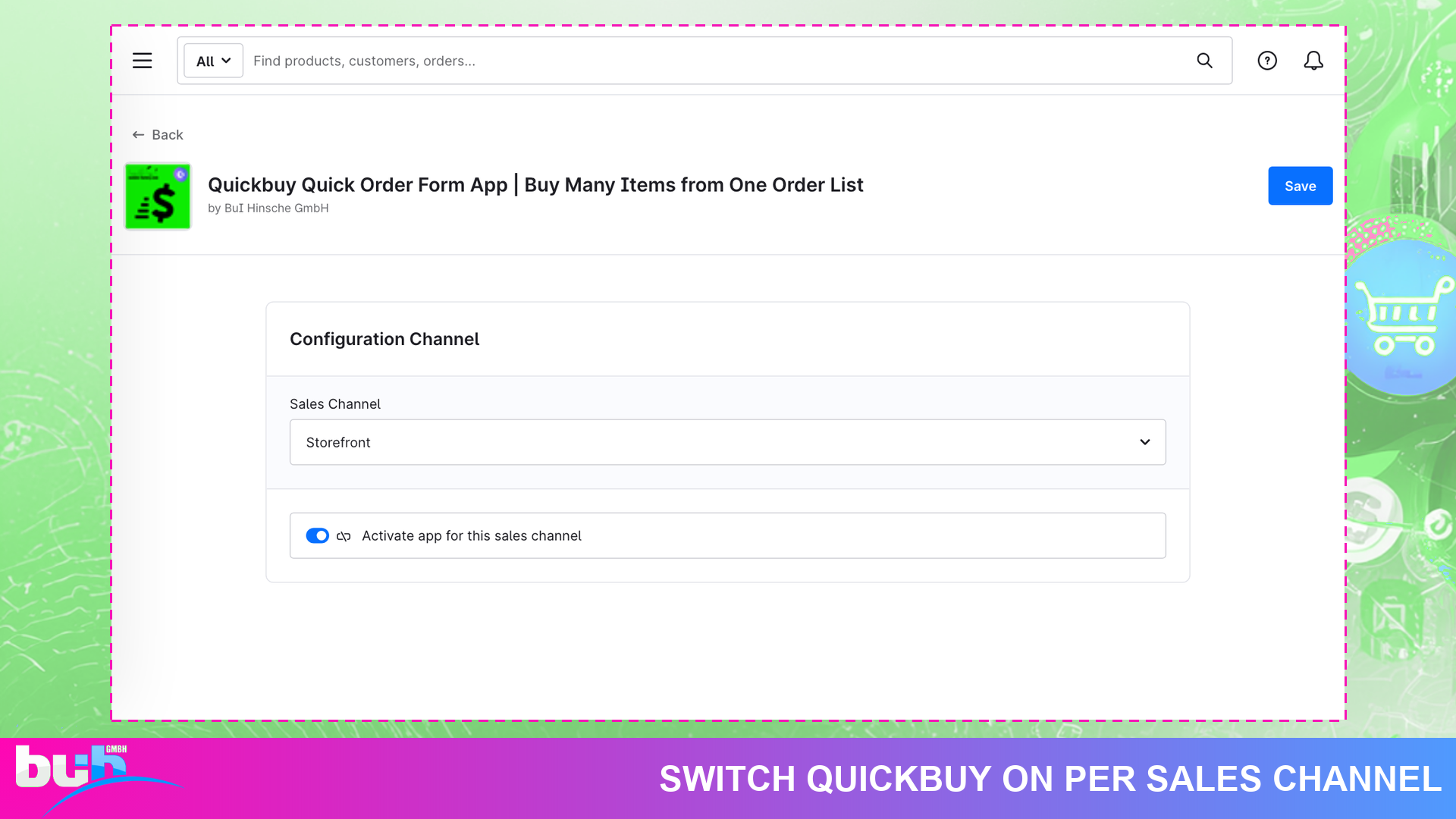 SwpQuickBuyApp