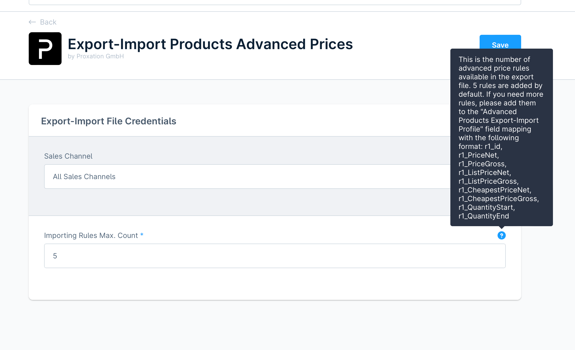 ProxaExportImportProductsAdvancedPrices