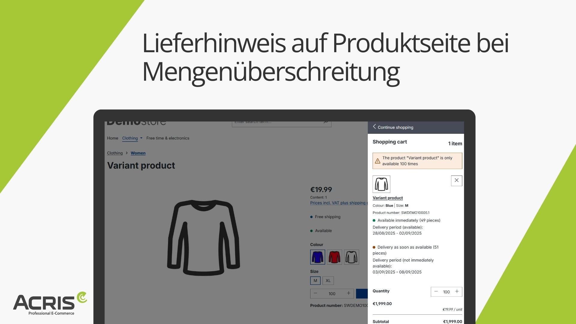 AcrisDeliveryTimeCS