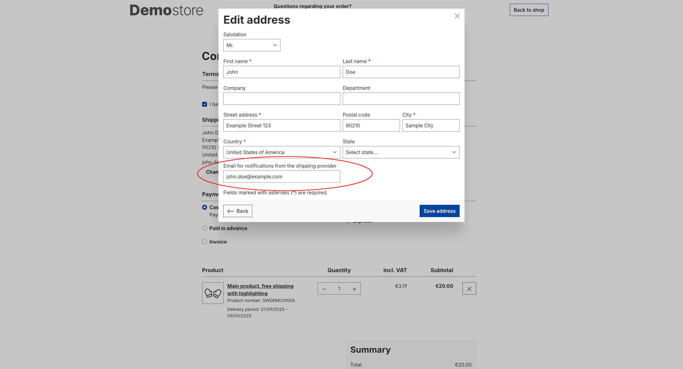 MelomExtendedPickwareShipping
