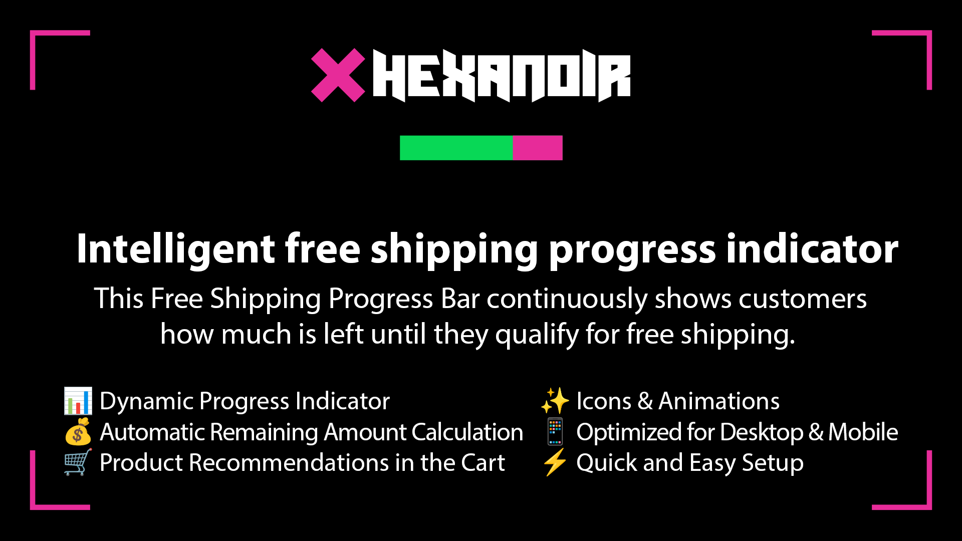 HexanoirFreeShippingProgressBar