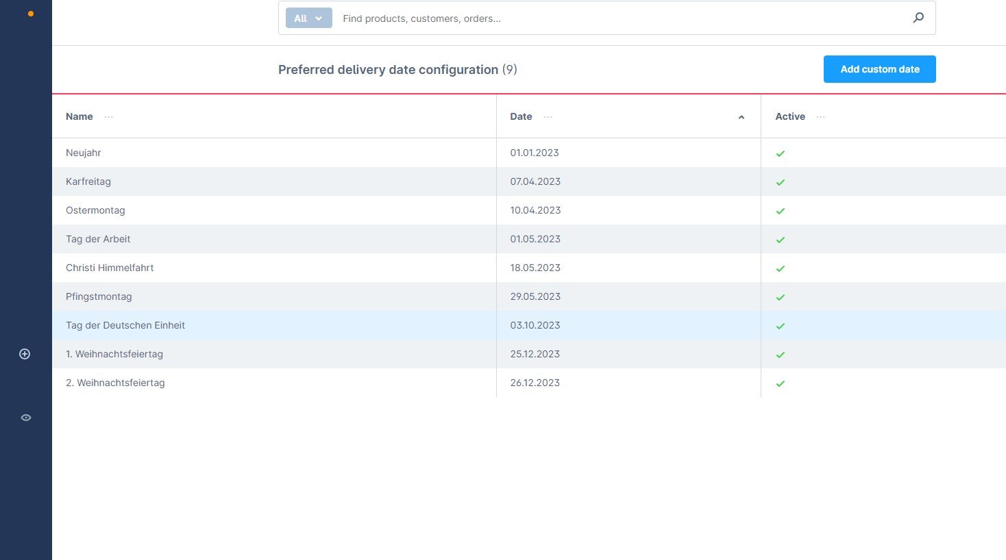 WebLa_DeliveryDateSelector