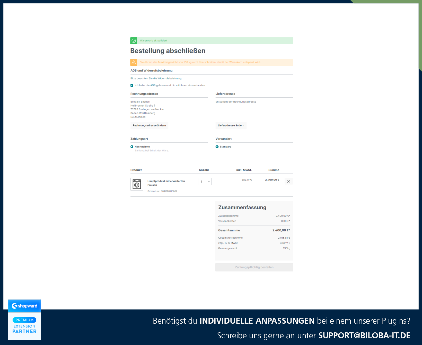 BilobaCheckoutBasketWeight