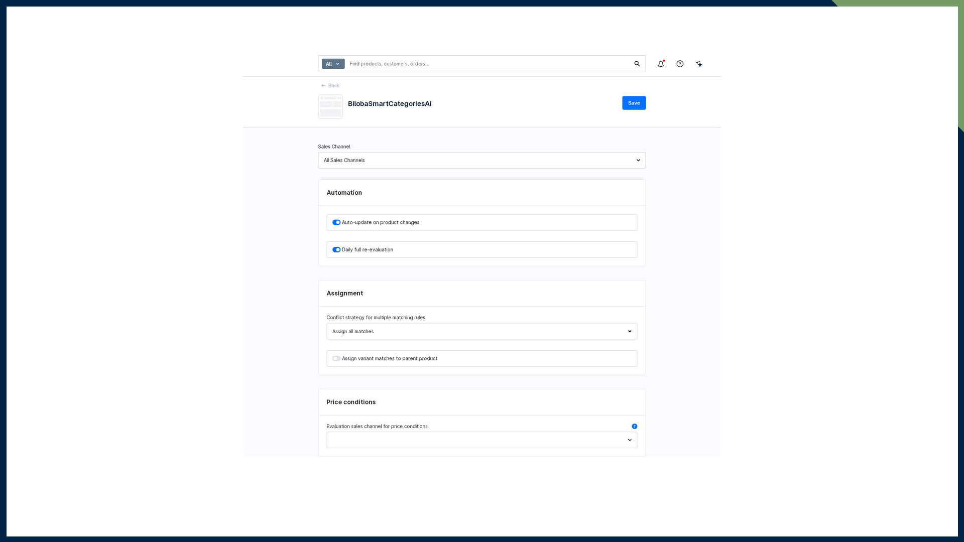 BilobaSmartCategoriesAi