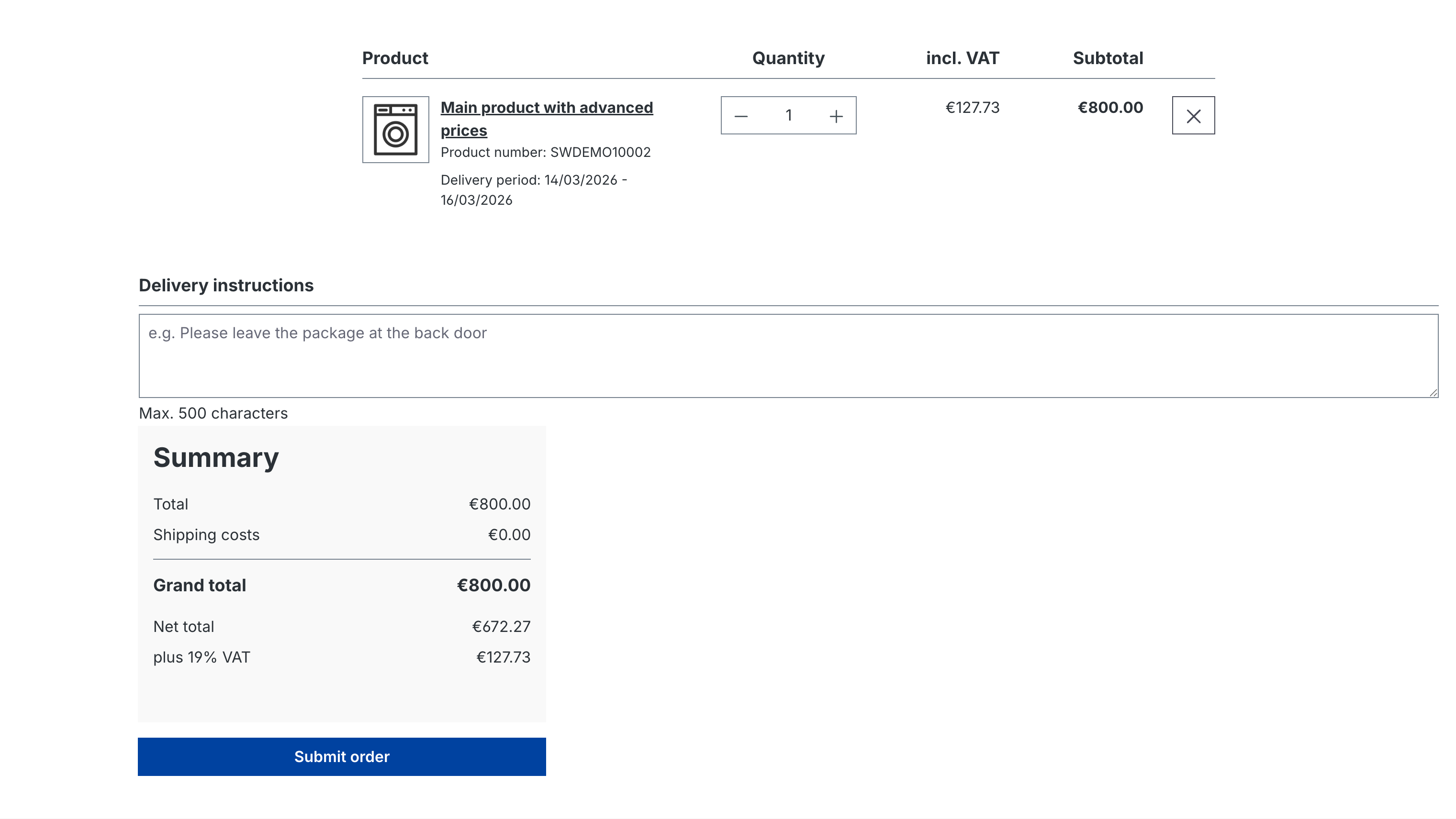 AventDeliveryInstructions