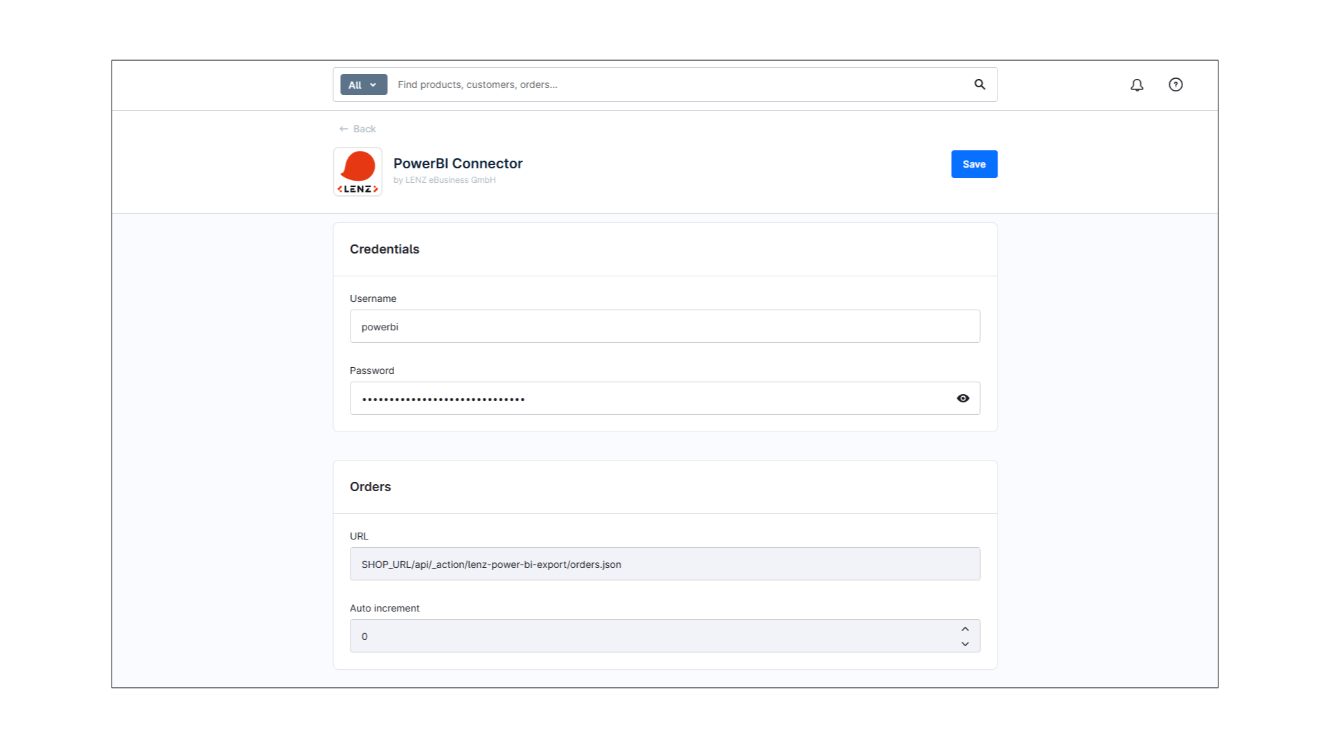 LenzPlatformPowerBiExport