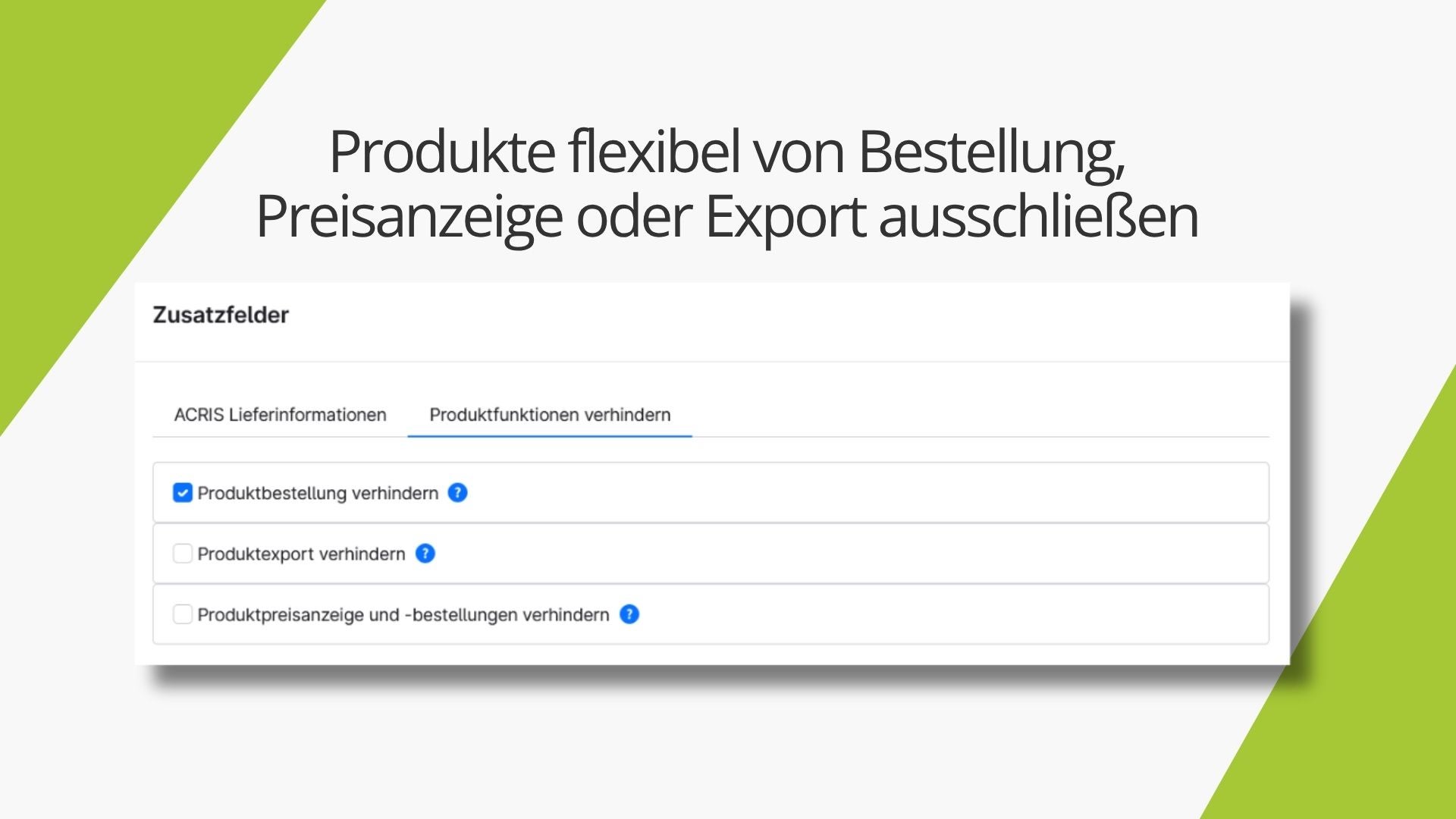 AcrisPreventProductOrderCS