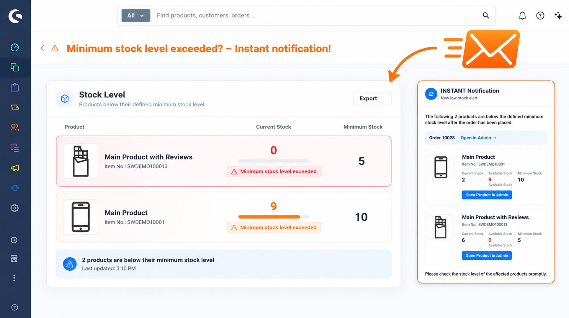 SixStockInstantNotification