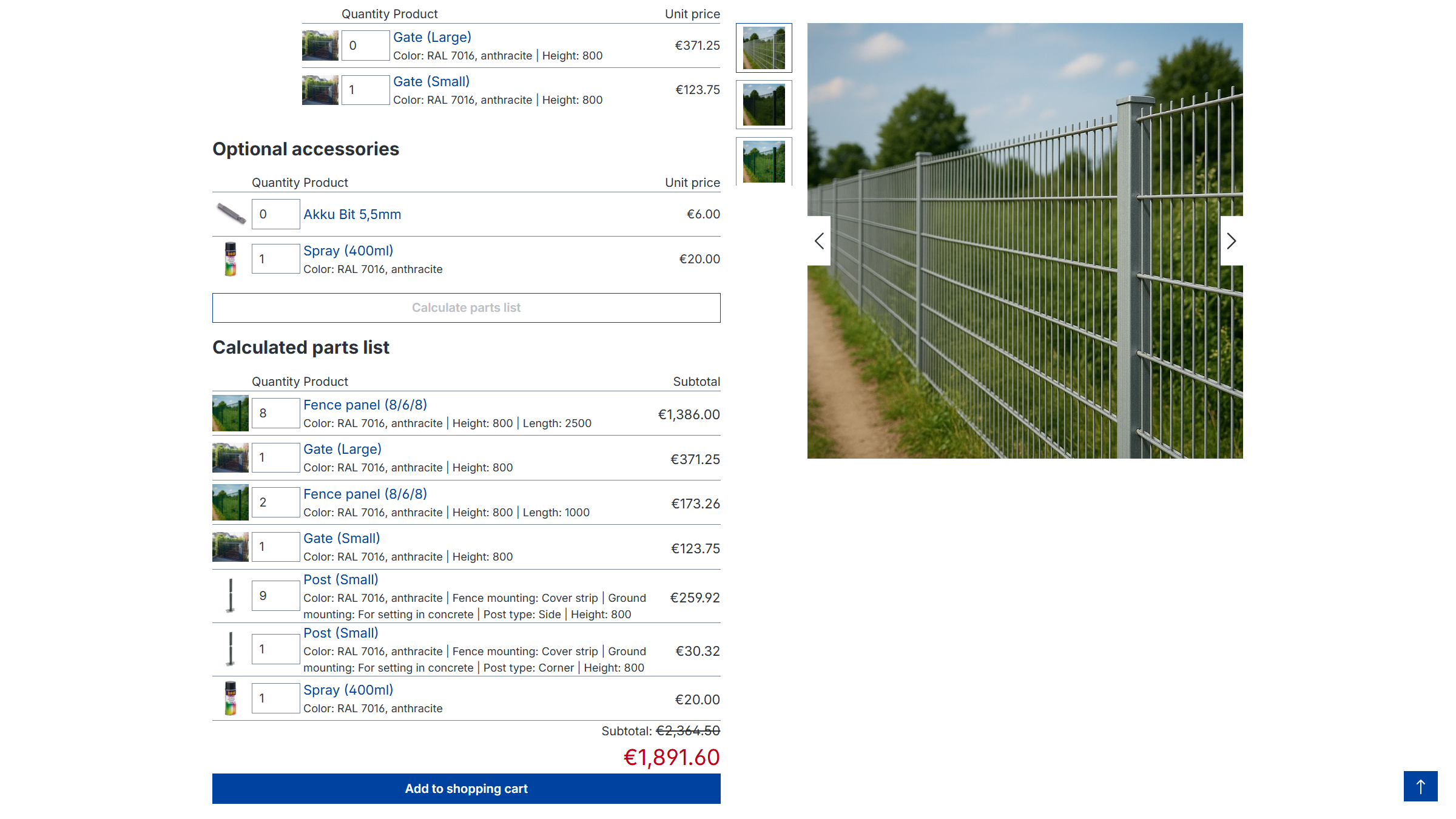 MoorlPartsListConfigurator