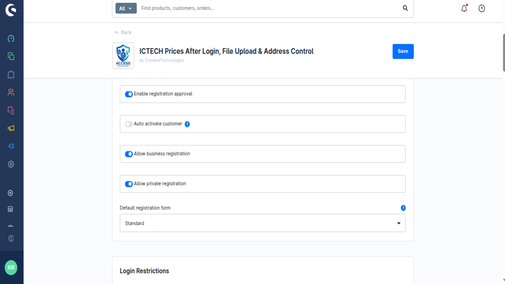ICTECHAccessManager