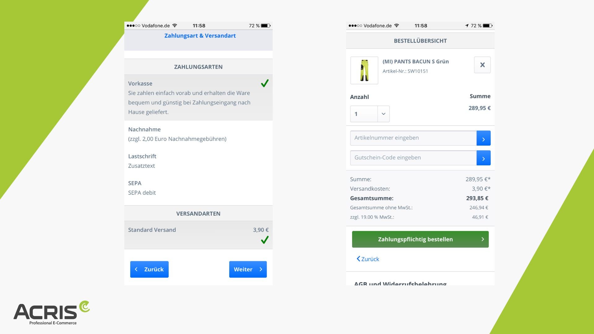 ProxaOptimierterMobileCheckout