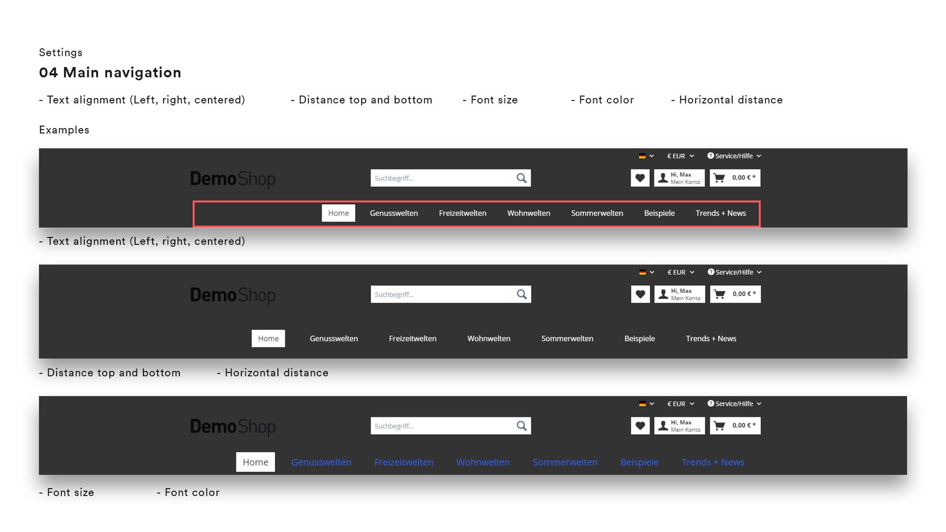 NenoHeaderStyleConfigurator