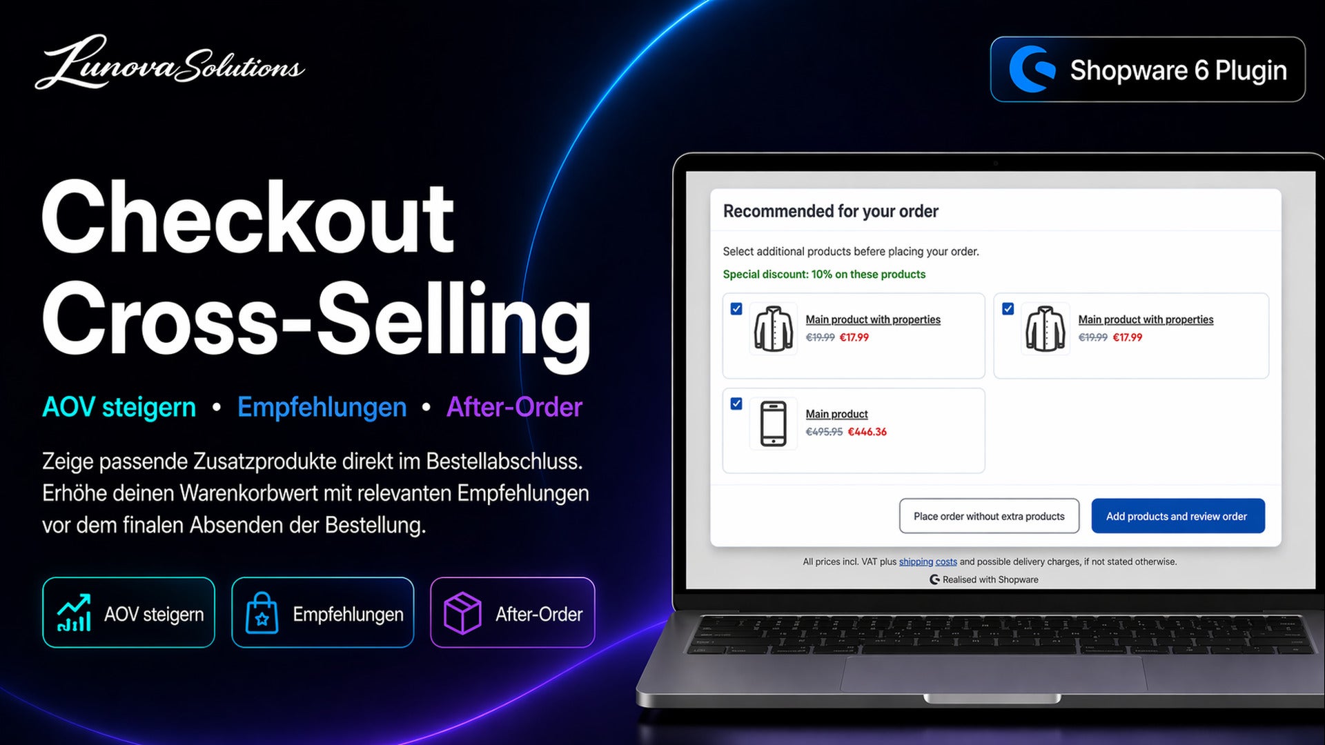 LunovaCheckoutCrossSelling