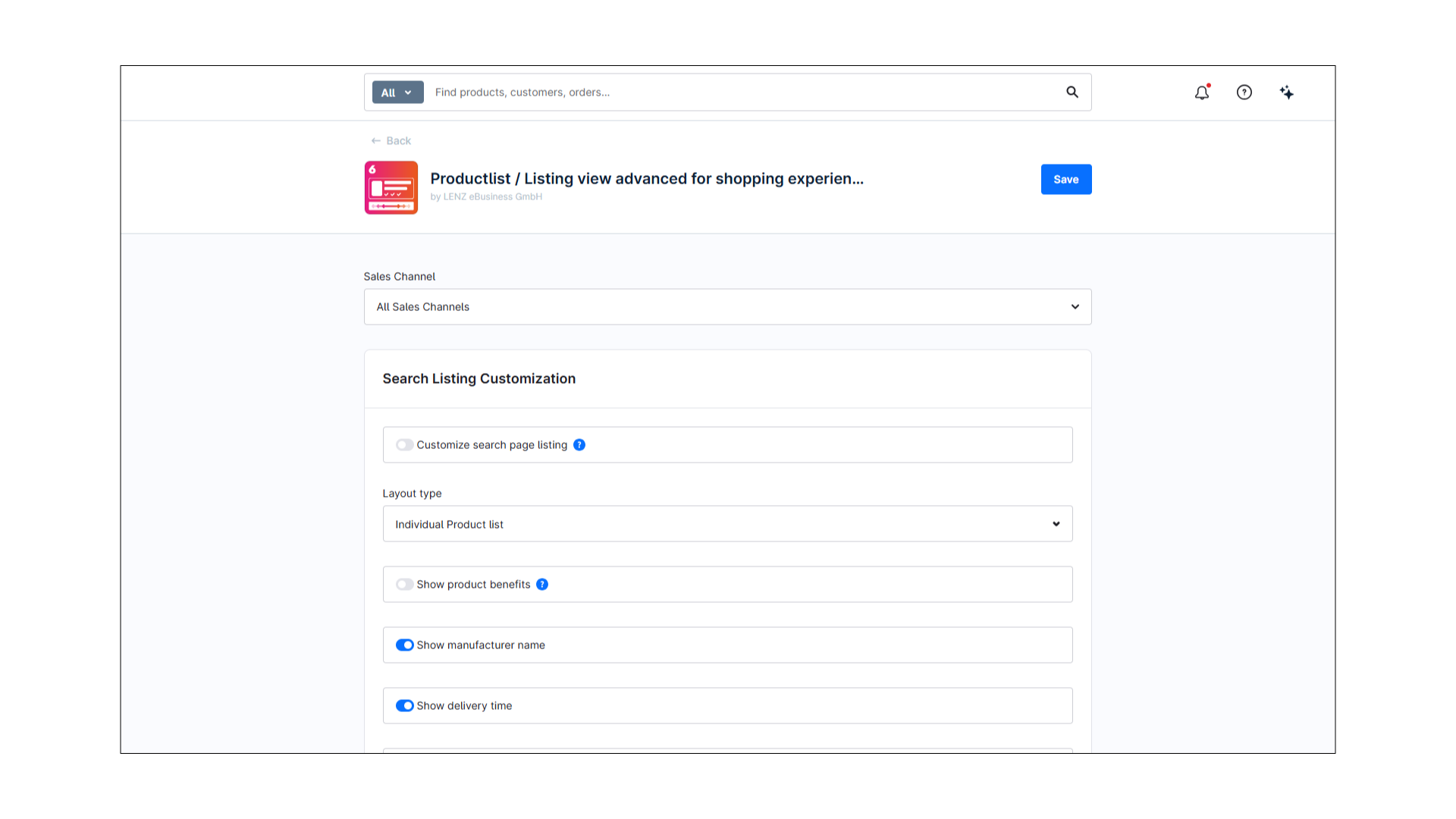 LoyxxFullWidthProductListing