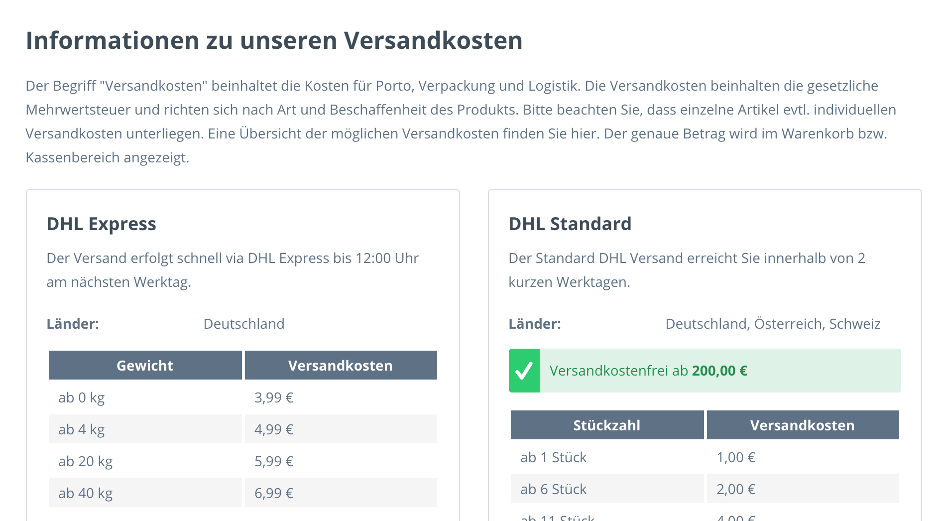 DvsnShippingTable