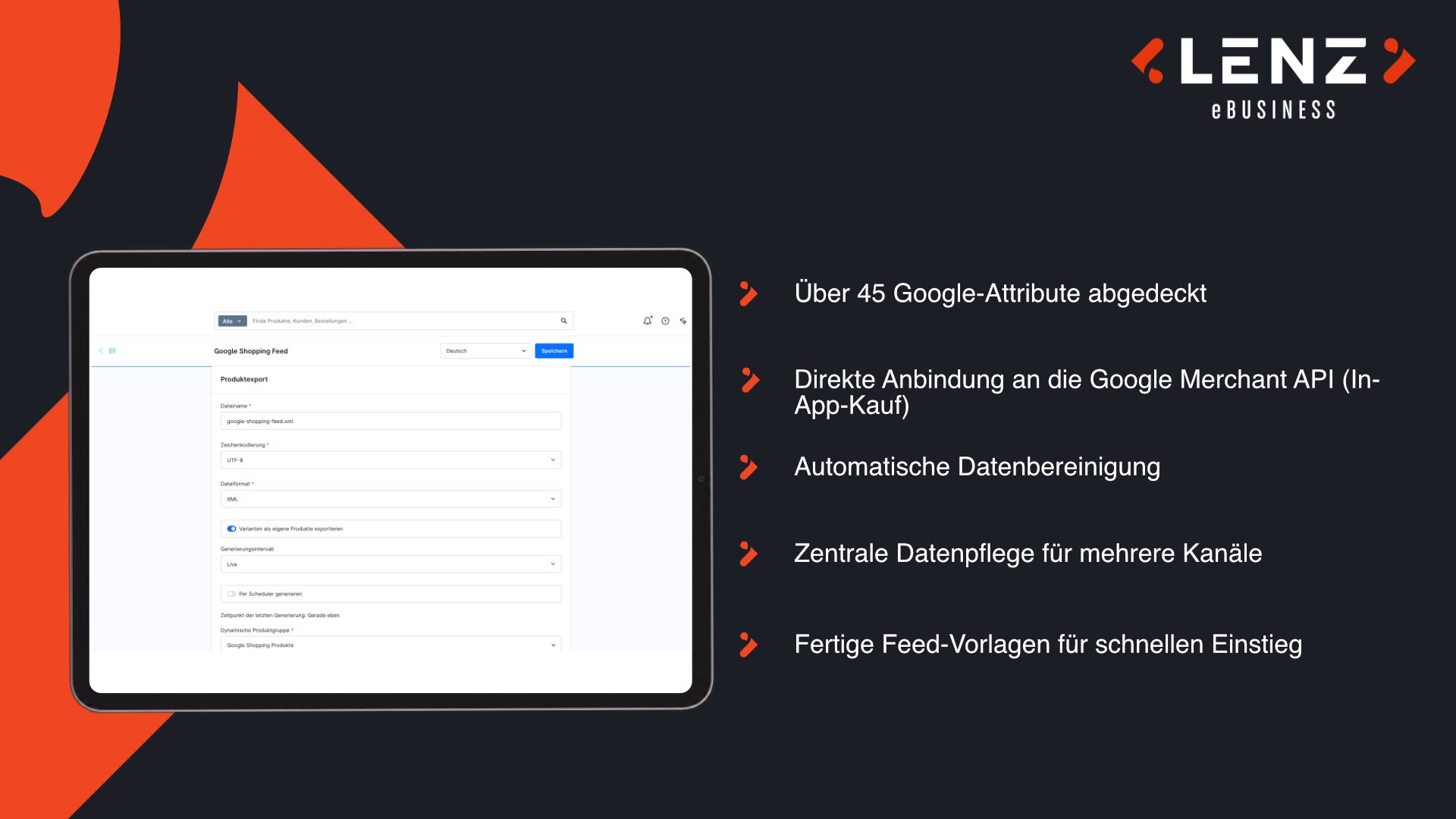 LenzPlatformGoogleShopping