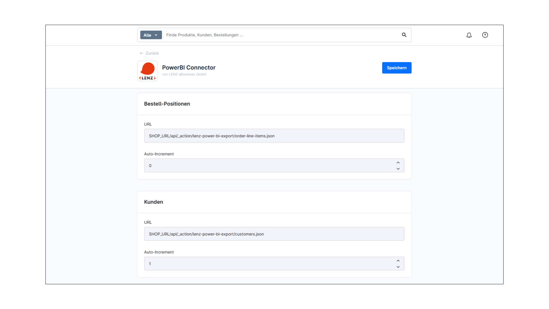 LenzPlatformPowerBiExport