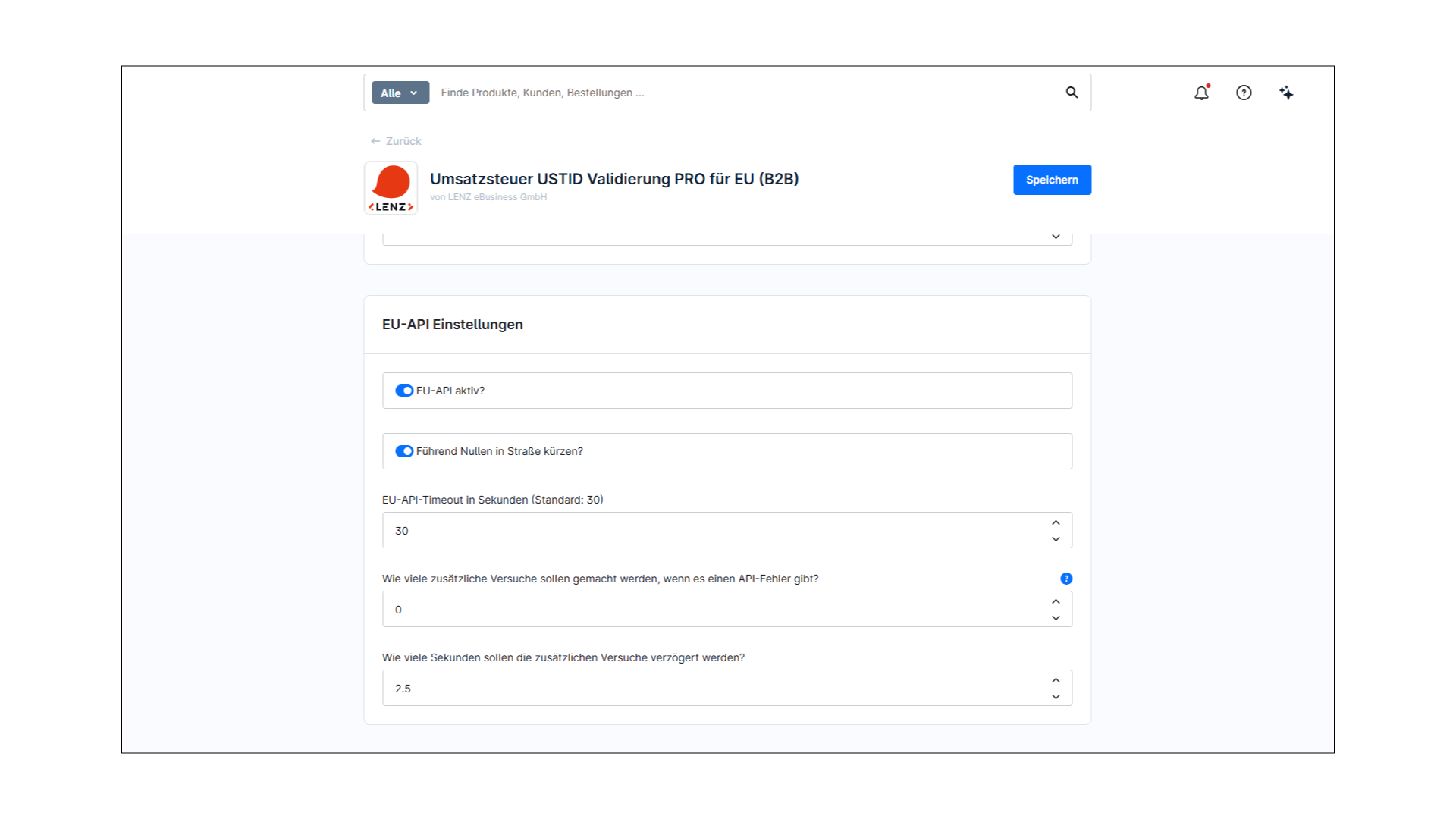 LenzPlatformVatIdValidation