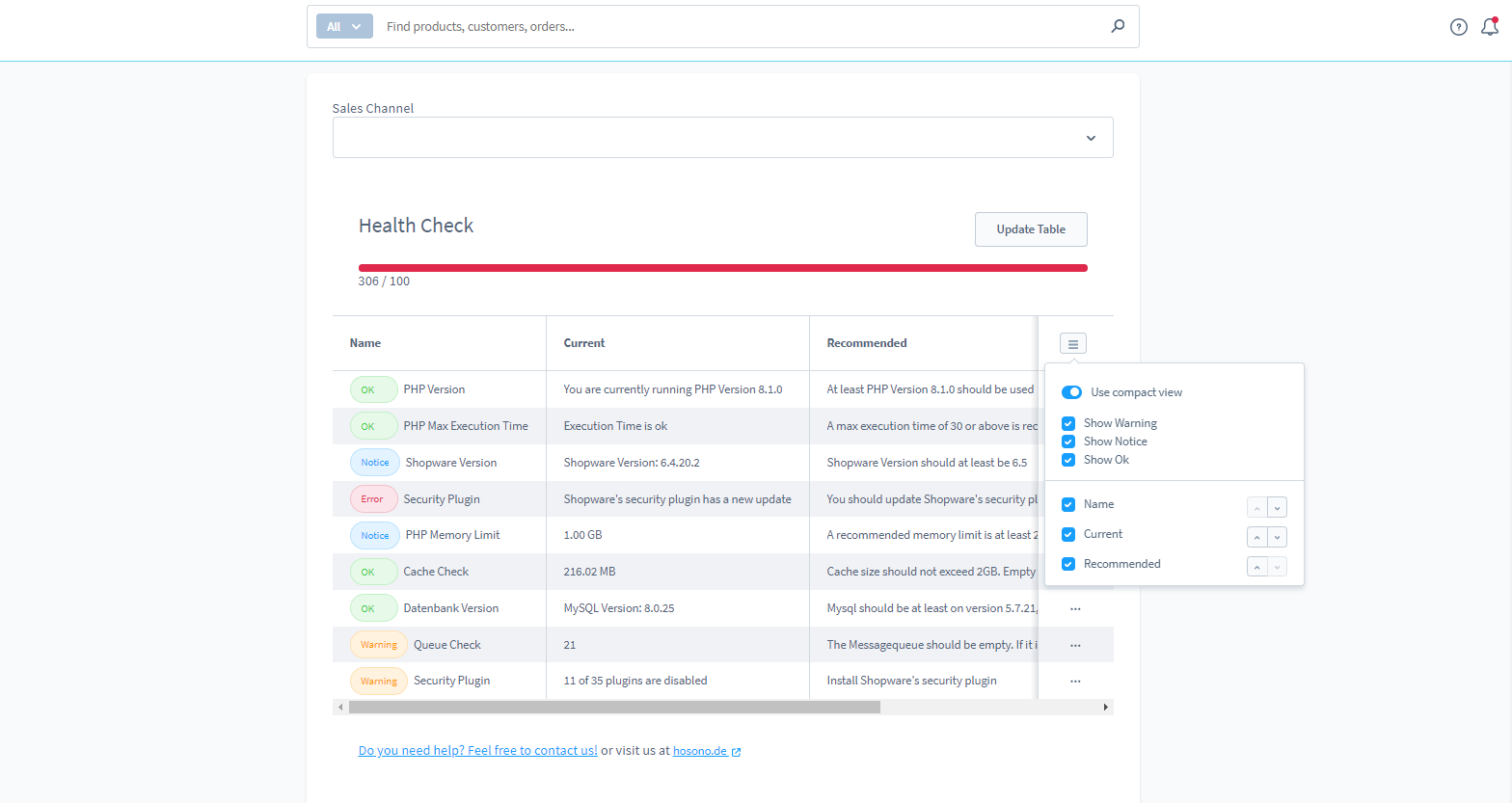 HdeHealthCheckPlugin