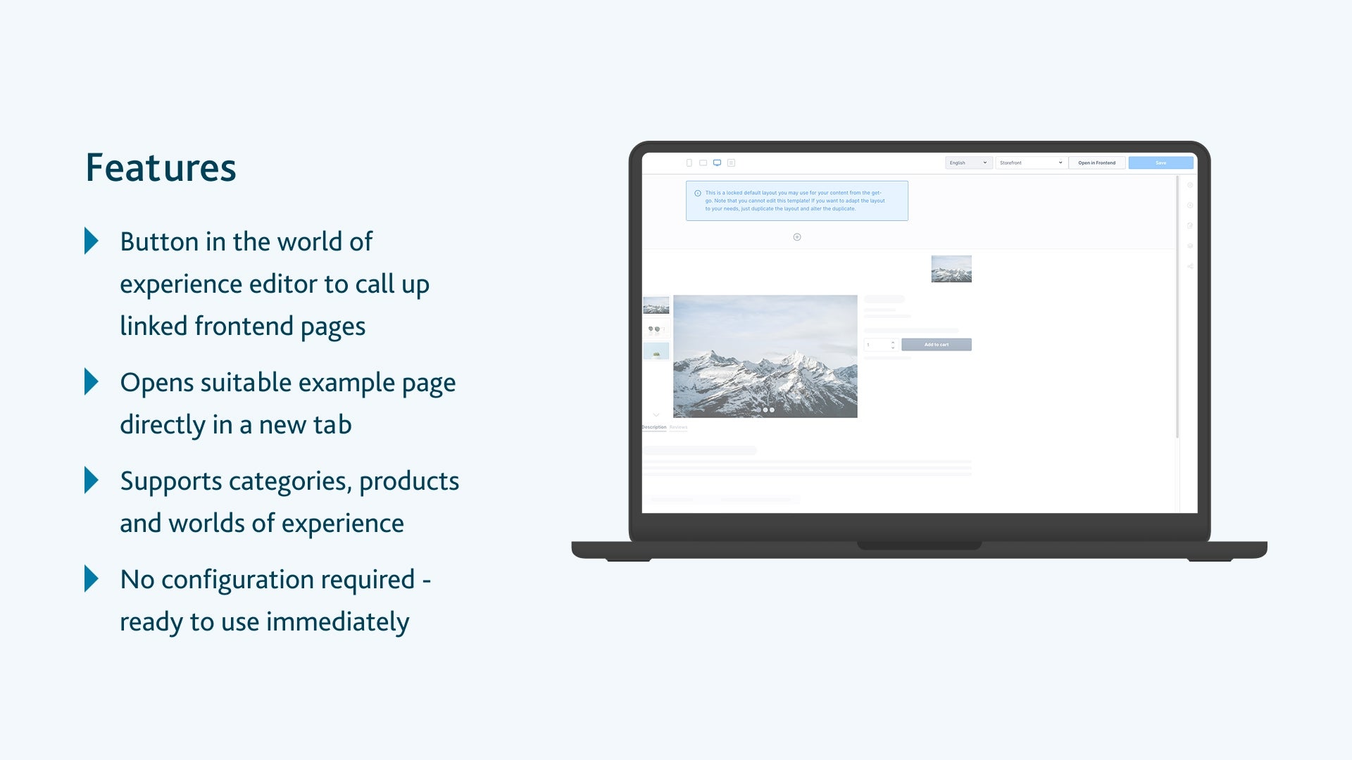 IntediaAdminStorefrontLink
