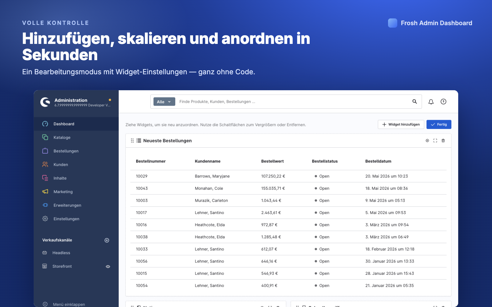 FroshAdminDashboard