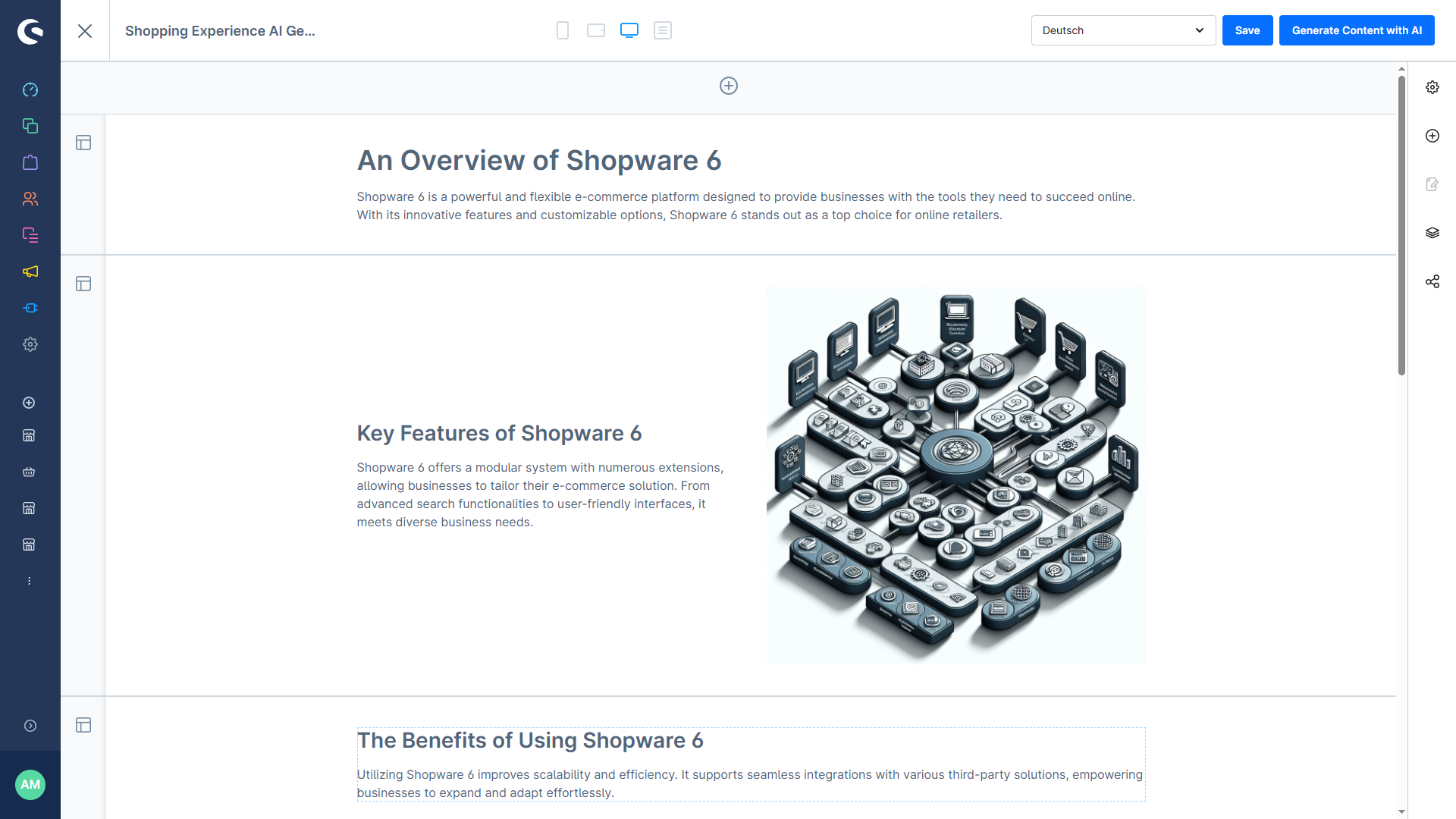 SisiShoppingExperienceAiGenerator