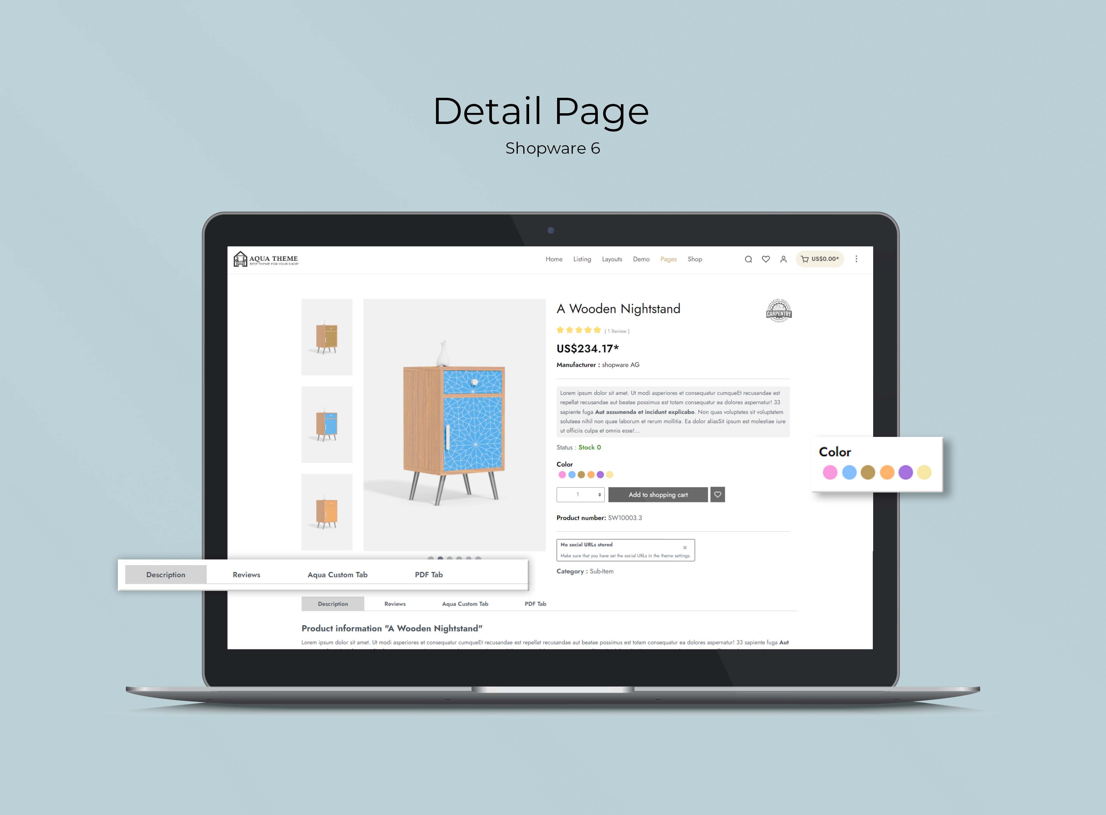 BrandCrockAquaTheme